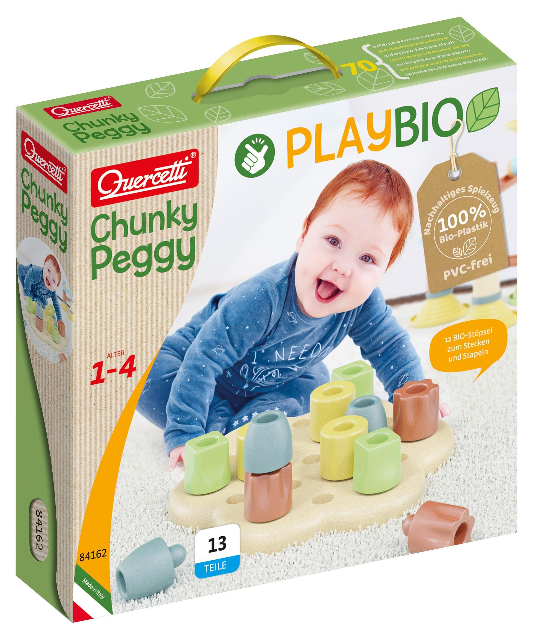 Quercetti - Play Bio Chunky Peggy