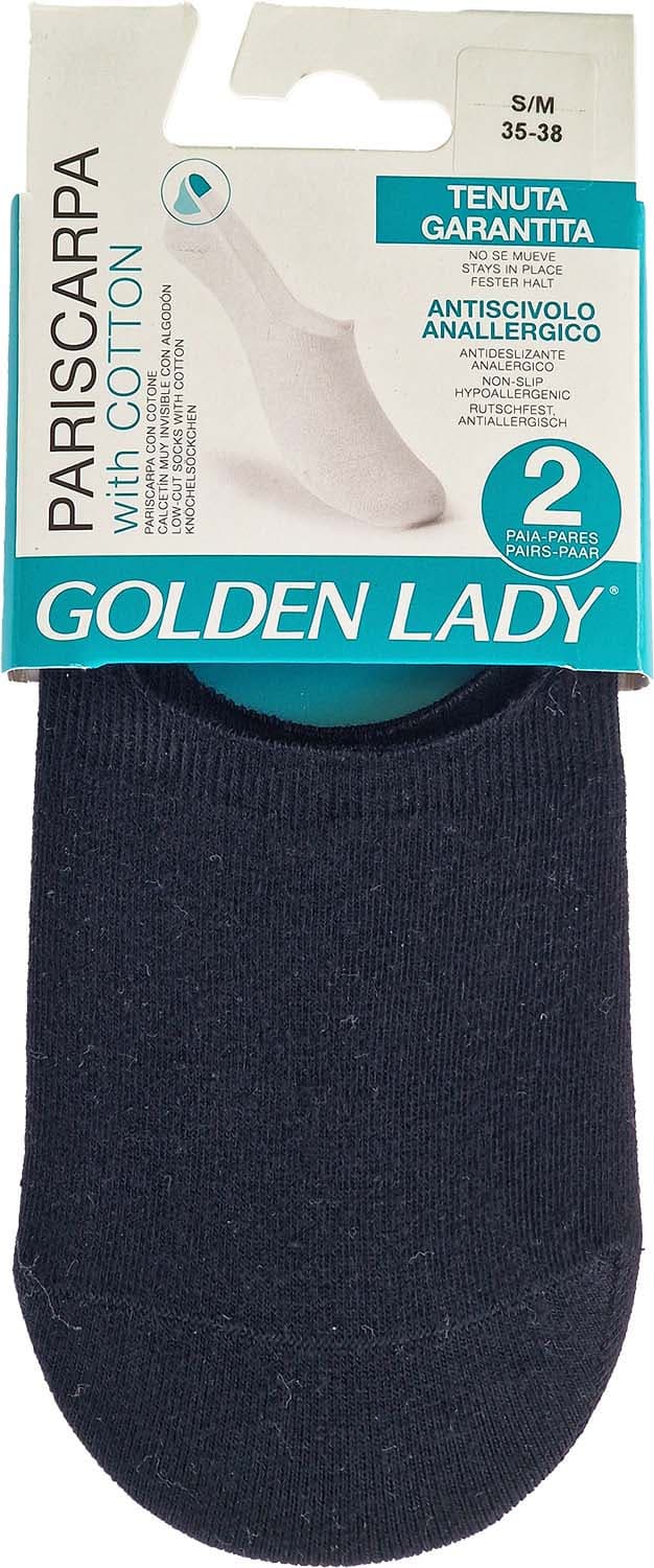 Damen Füßlinge Baumwolle 2er Pack