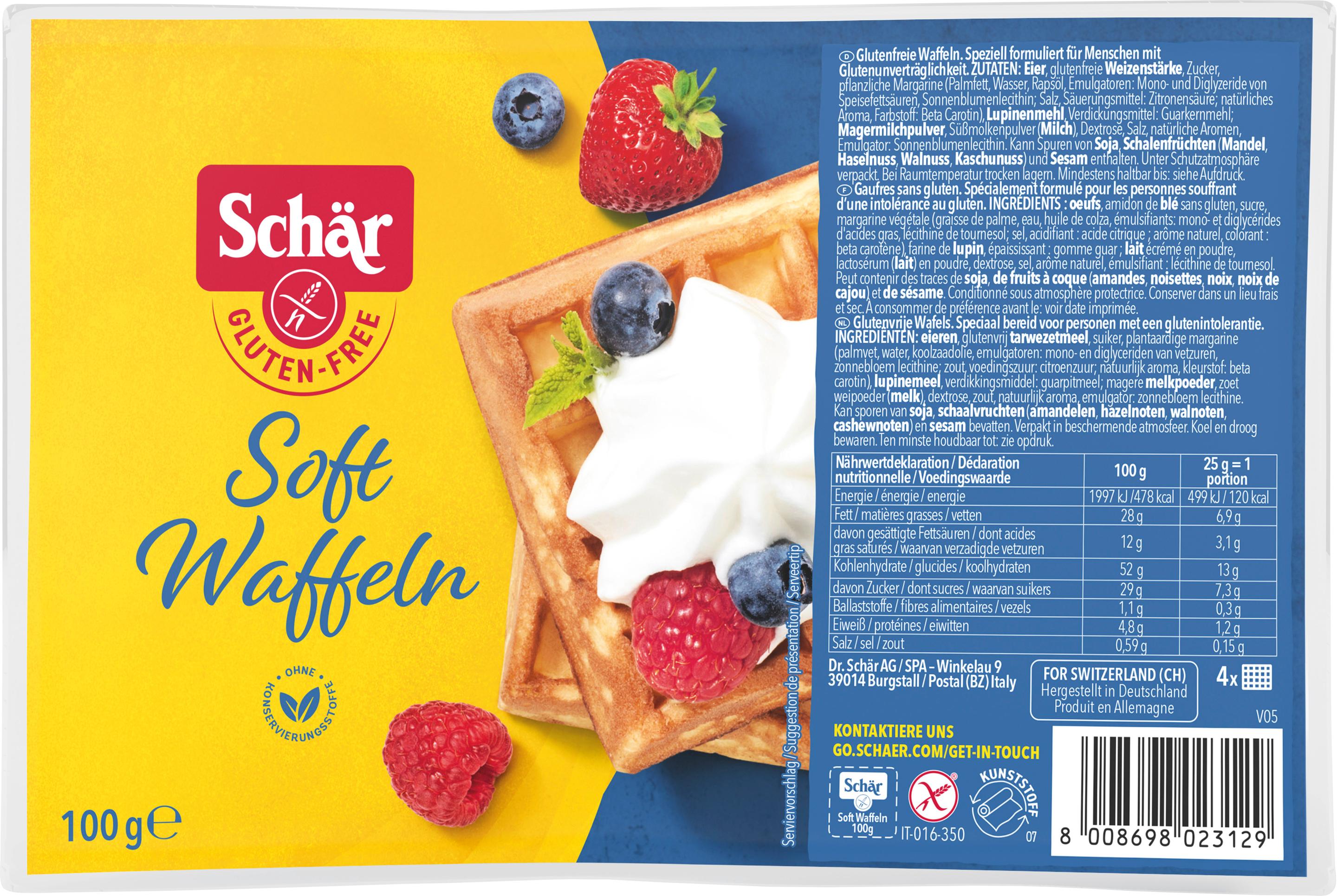 Schär Soft Waffeln