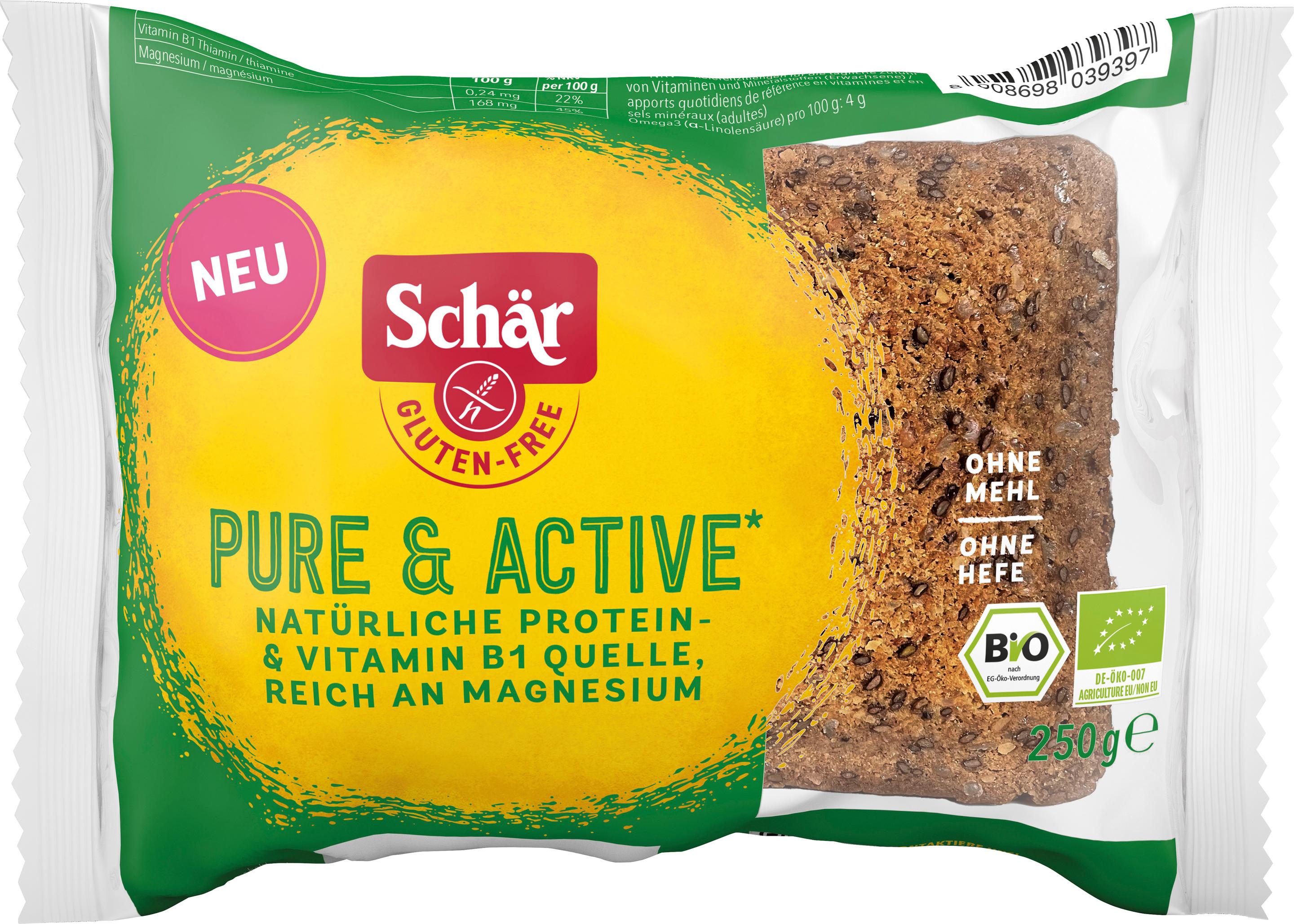 Schär Bio Pure&Active Brot