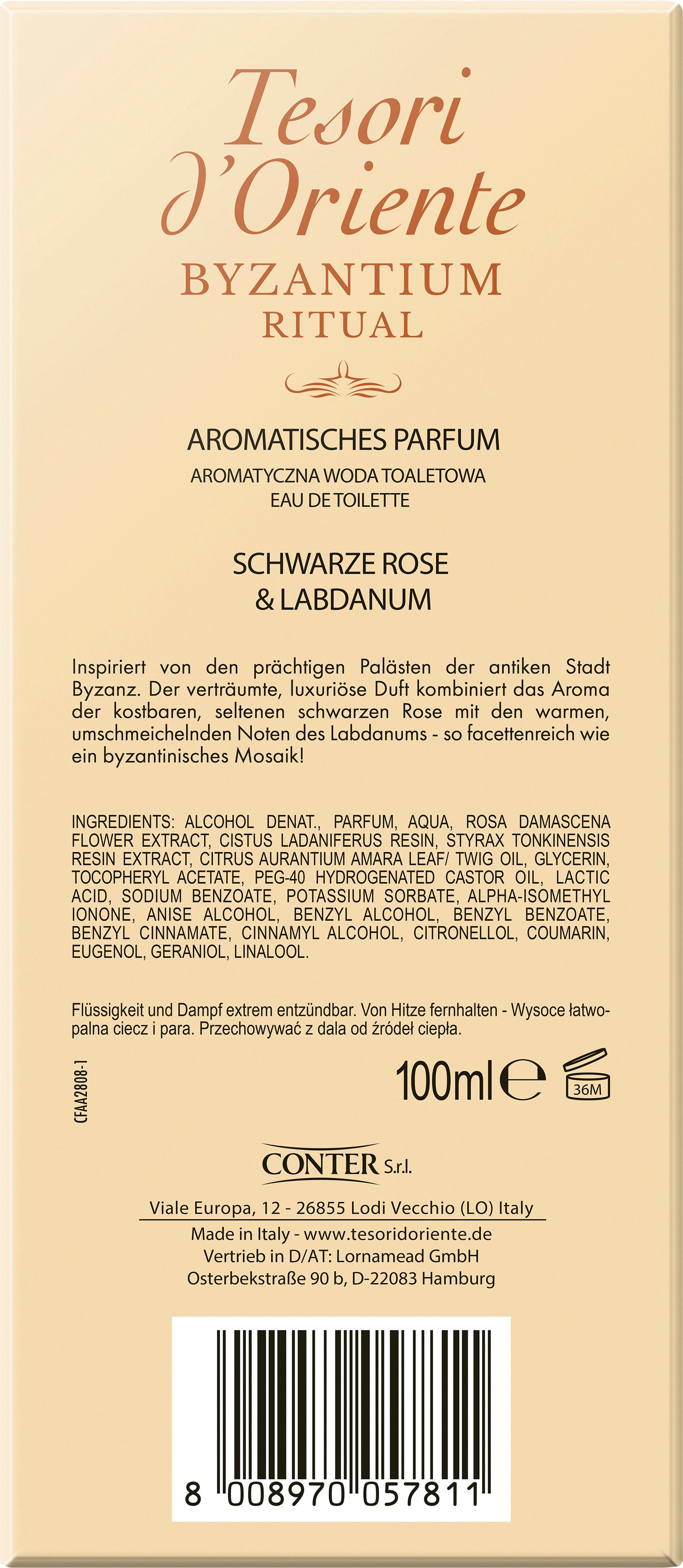 Produktbild Tesori d’Oriente Byzantium Eau de Toilette 3 von 10