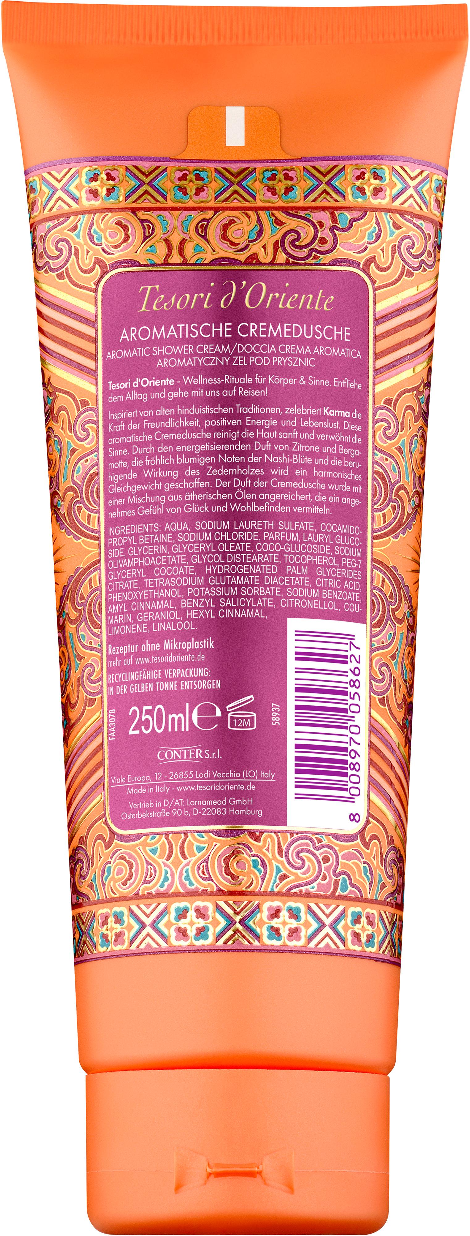 Produktbild Tesori d'Oriente Cremedusche Karma 2 von 5