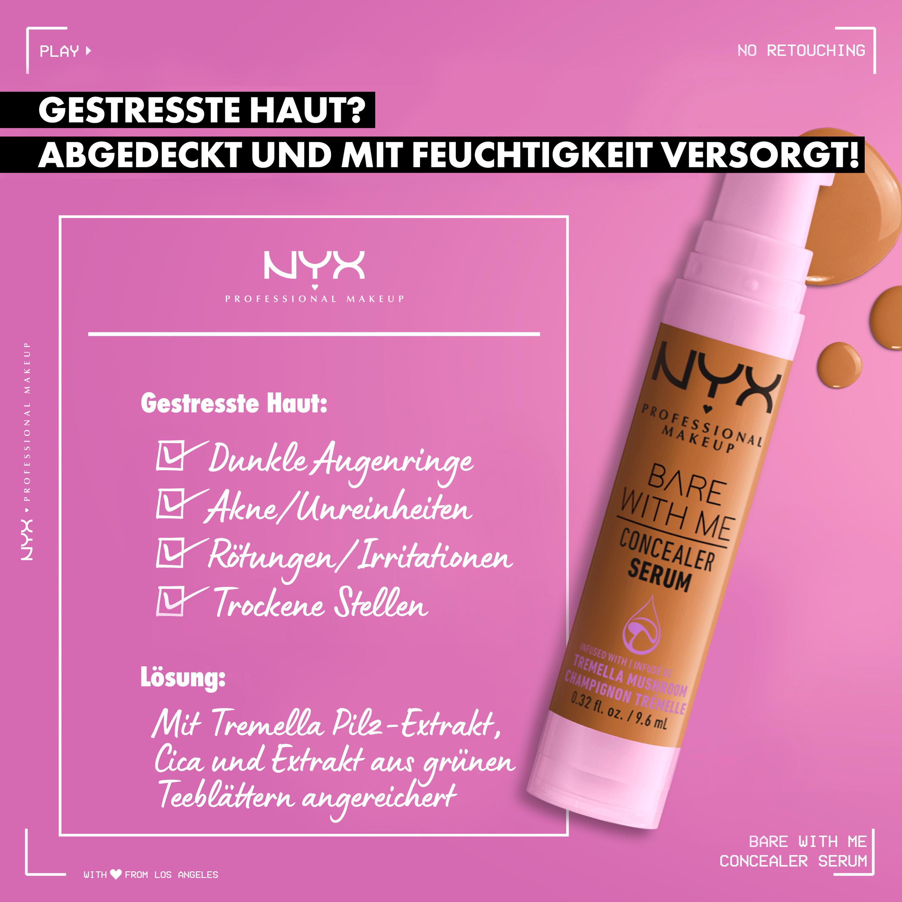 Produktbild NYX PROFESSIONAL MAKEUP Bare with Me SERUM Concealer 2 von 12