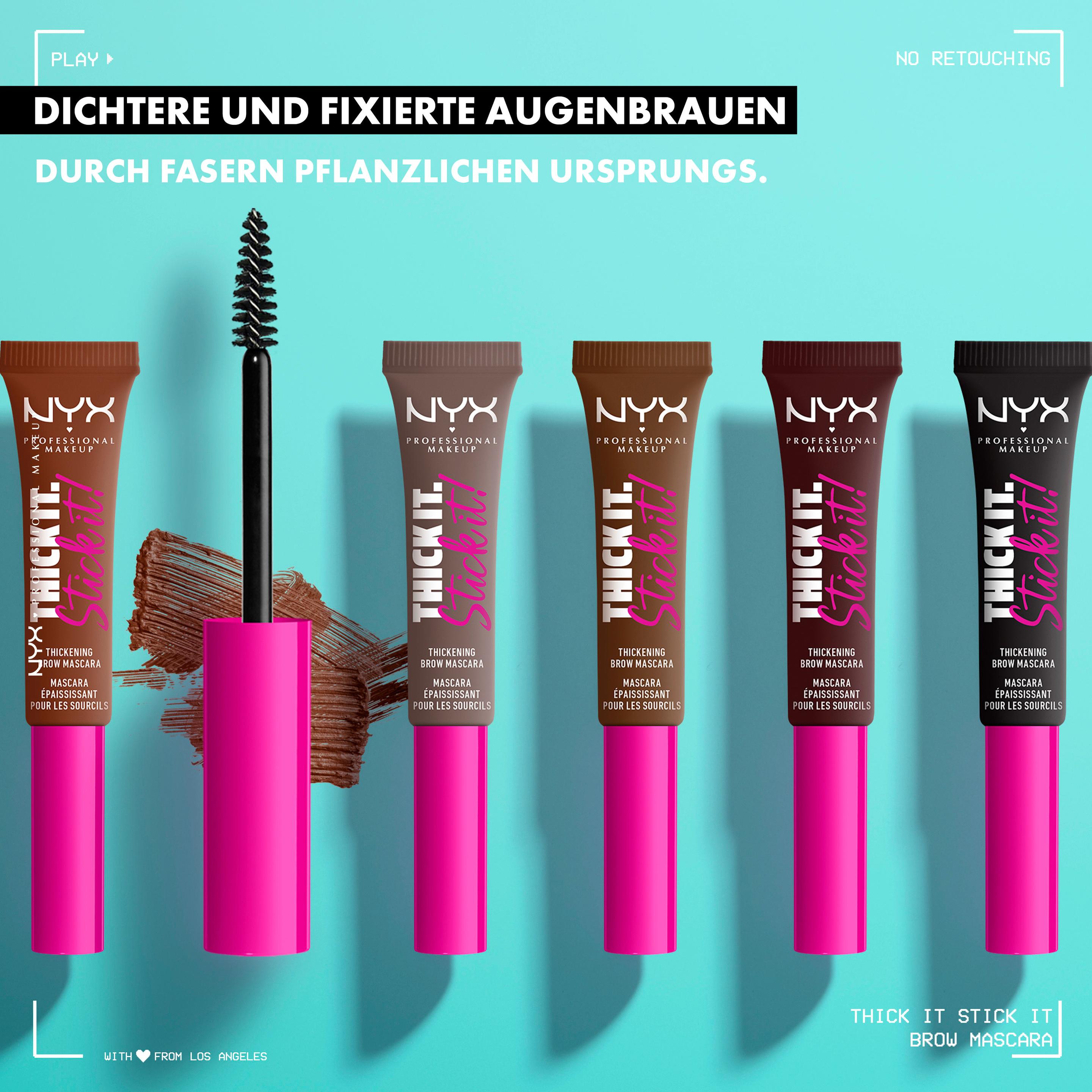 Produktbild NYX PROFESSIONAL MAKEUP Brow Mascara Thick it Stick it! 10 von 13
