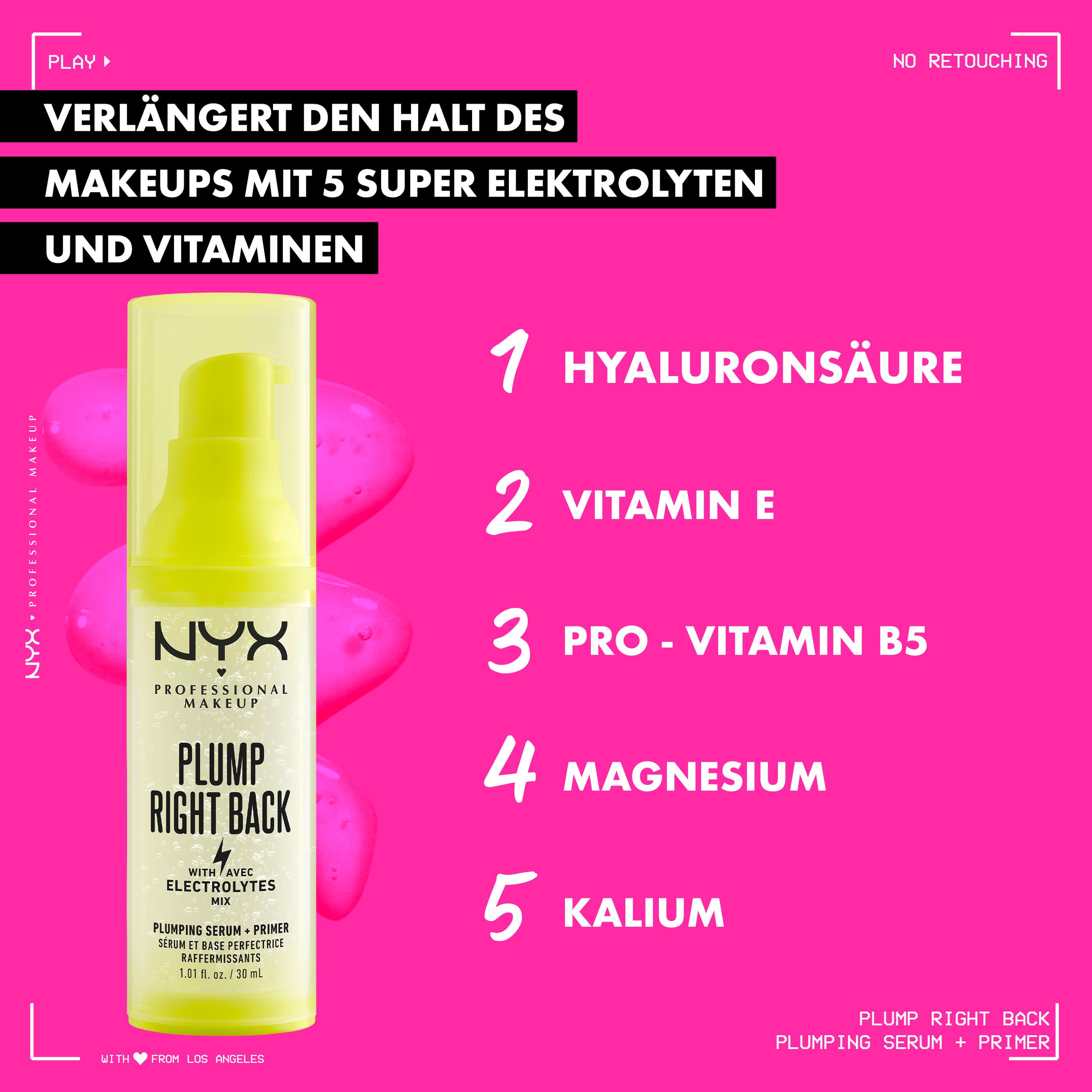 Produktbild NYX PROFESSIONAL MAKEUP Plump Right Back Primer 7 von 14