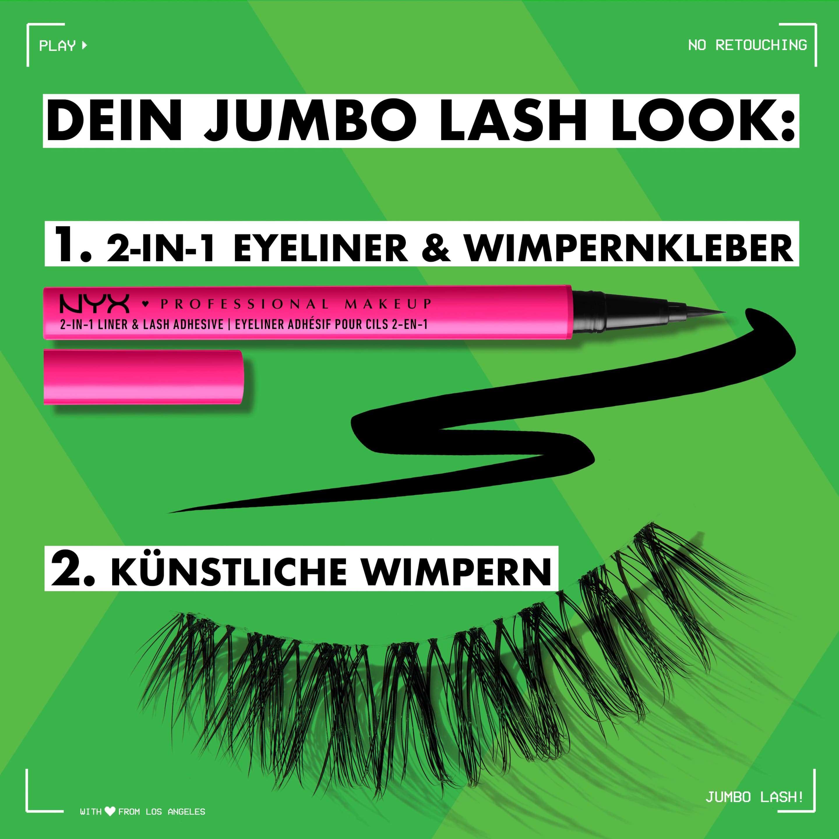 Produktbild NYX PROFESSIONAL Lashes Jumbo Lash 12 von 15