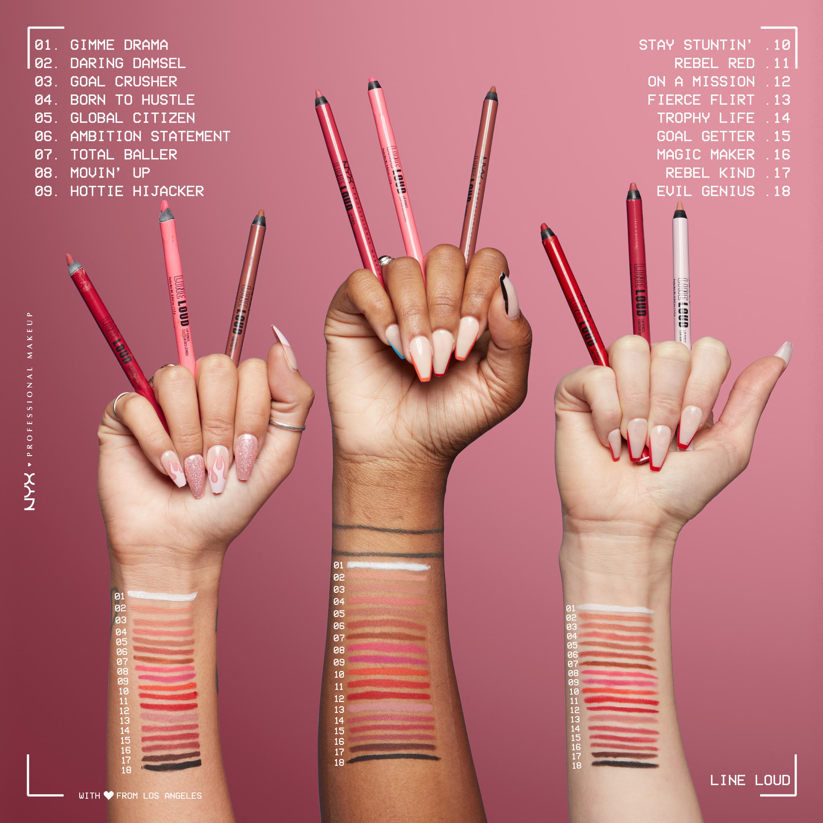 Produktbild NYX PROFESSIONAL MAKEUP Line Loud Longwear Lipliner 17 von 19