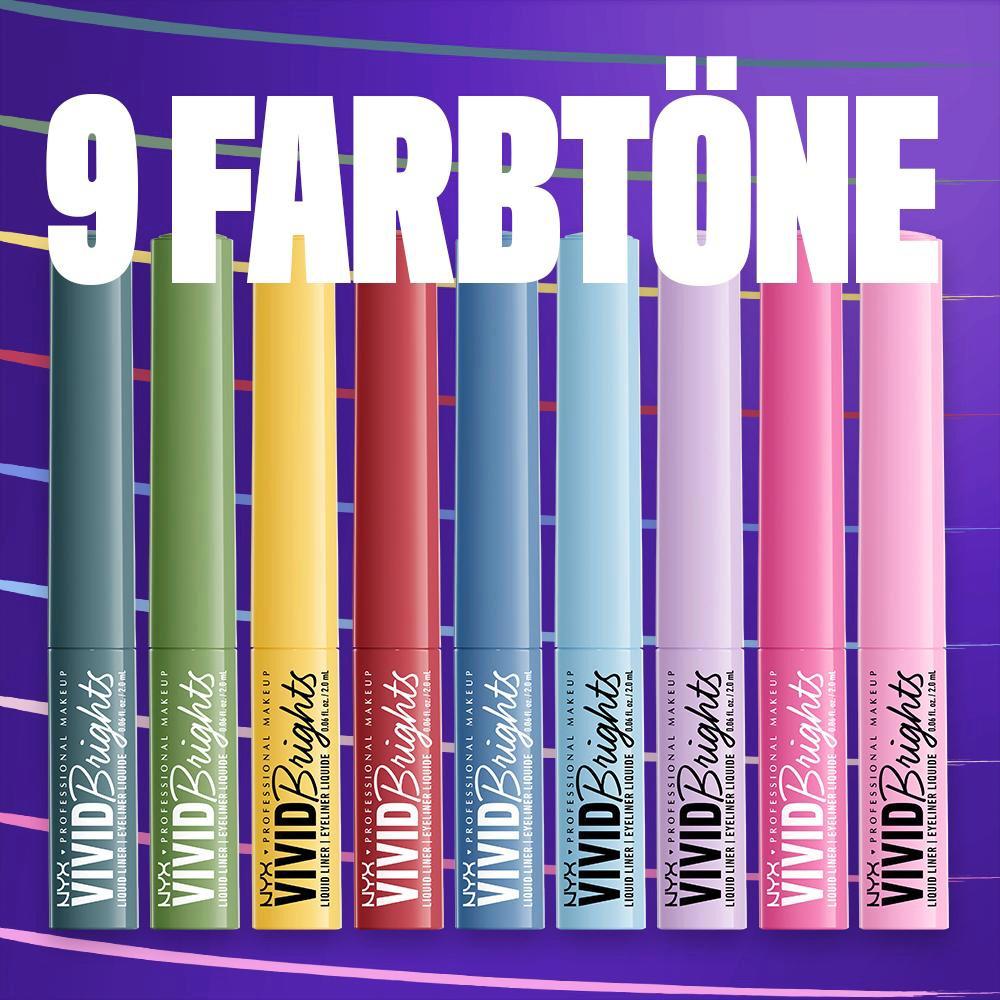 Produktbild NYX PROFFESSIONAL MAKEUP Vivid Brights Liquid Eyeliner 3 von 12