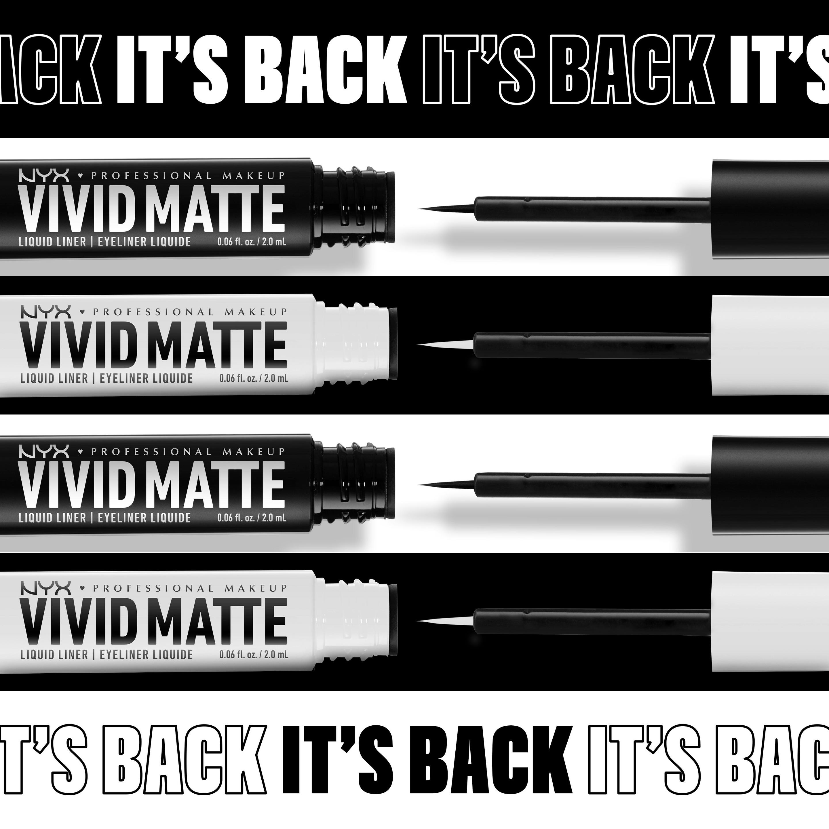 Produktbild NYX PROFESSIONAL MAKEUP VIVID MATTE Liquid Liner 5 von 12