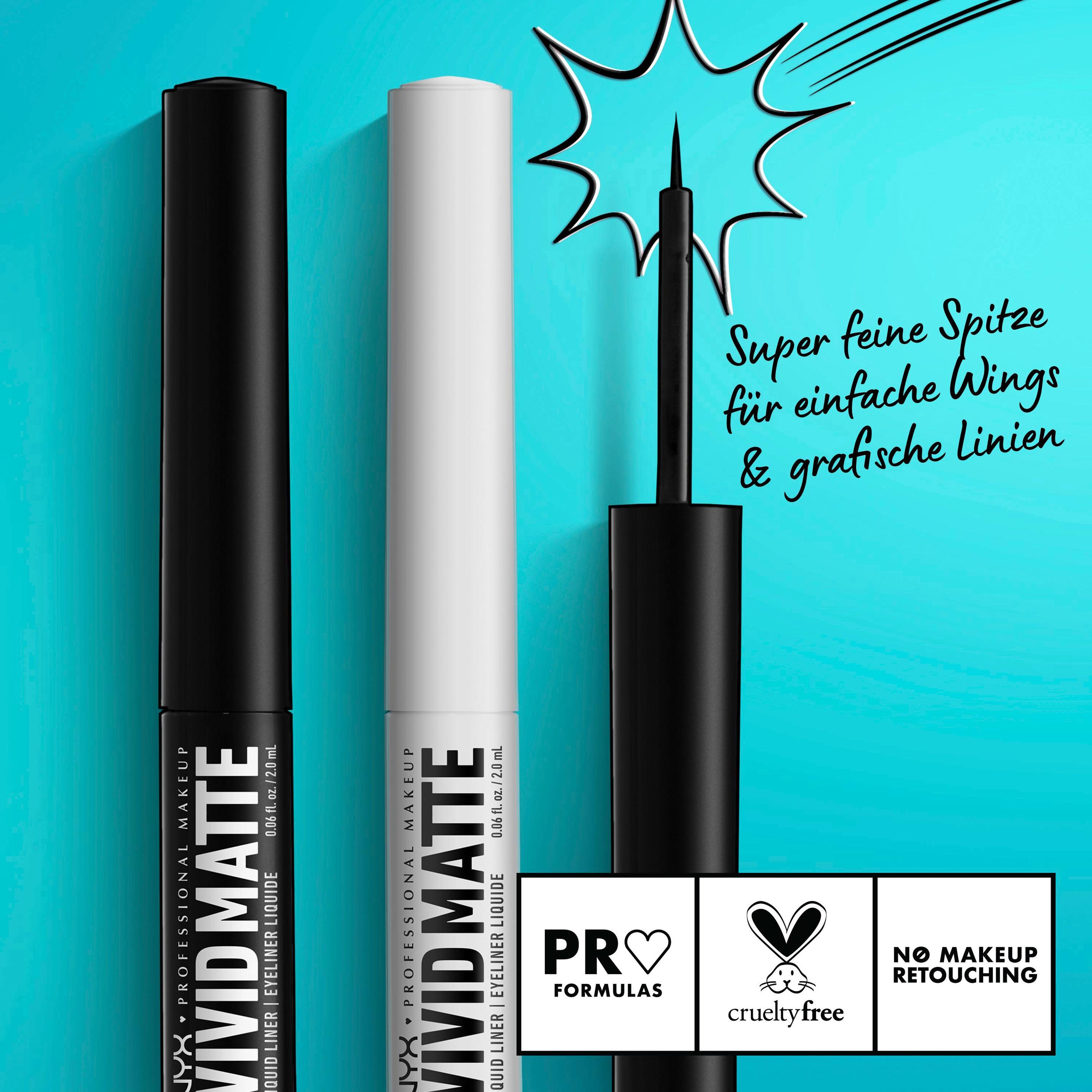 Produktbild NYX PROFESSIONAL MAKEUP VIVID MATTE Liquid Liner 10 von 12