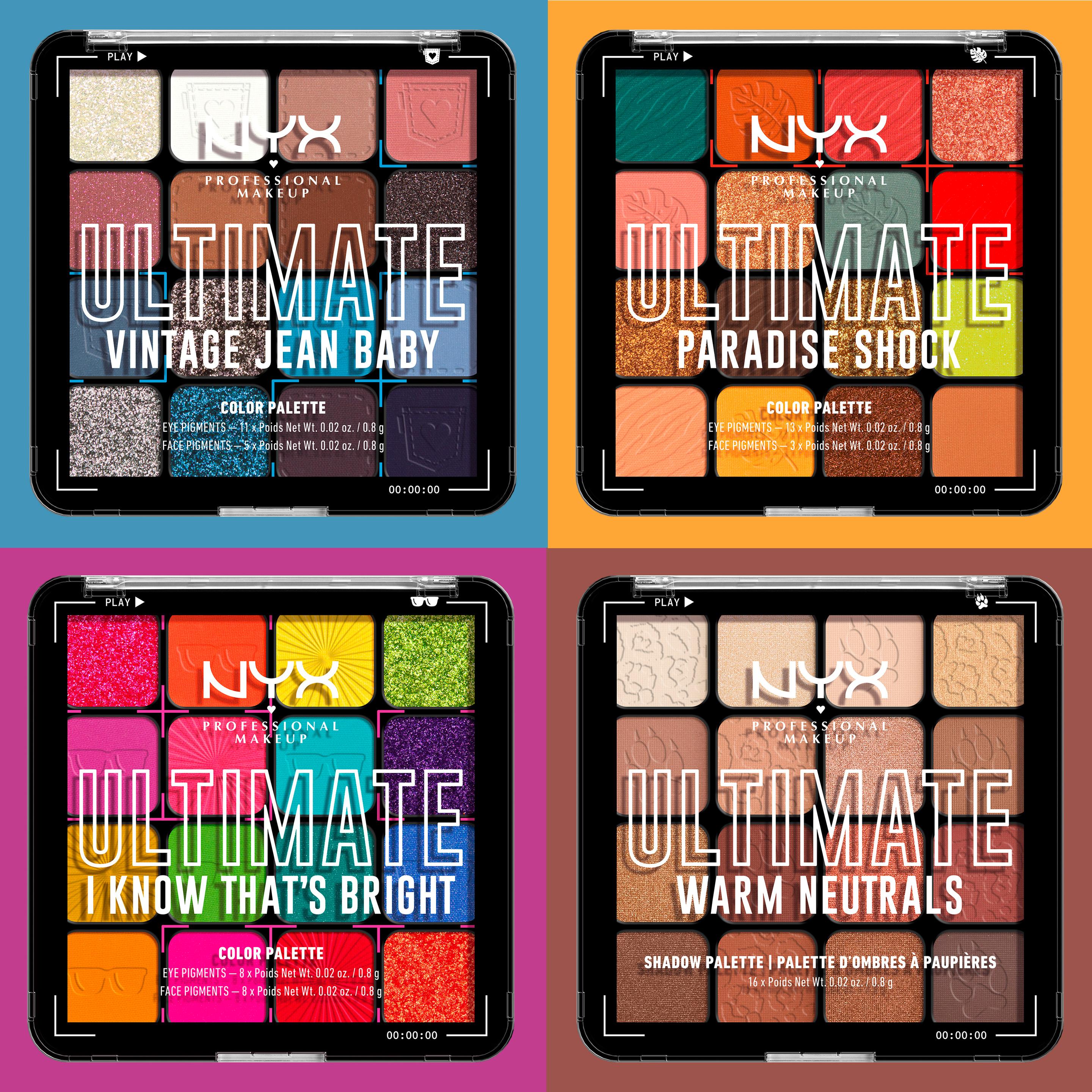 Produktbild NYX PROFESSIONAL MAKEUP Lidschattenpalette 17 von 17