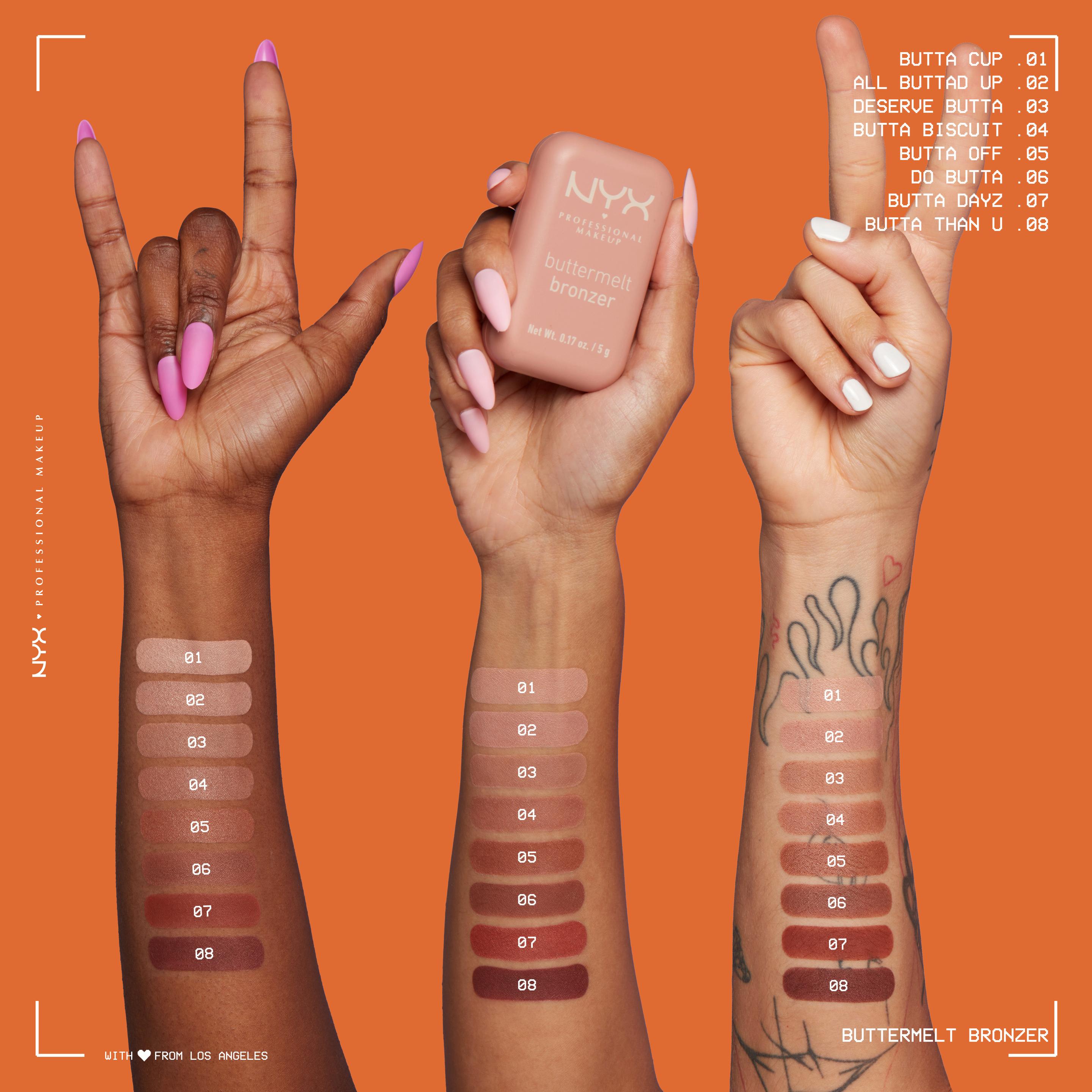 Produktbild NYX PROFESSIONAL MAKEUP Buttermelt Bronze Bronzer Deserve Butta 14 von 15