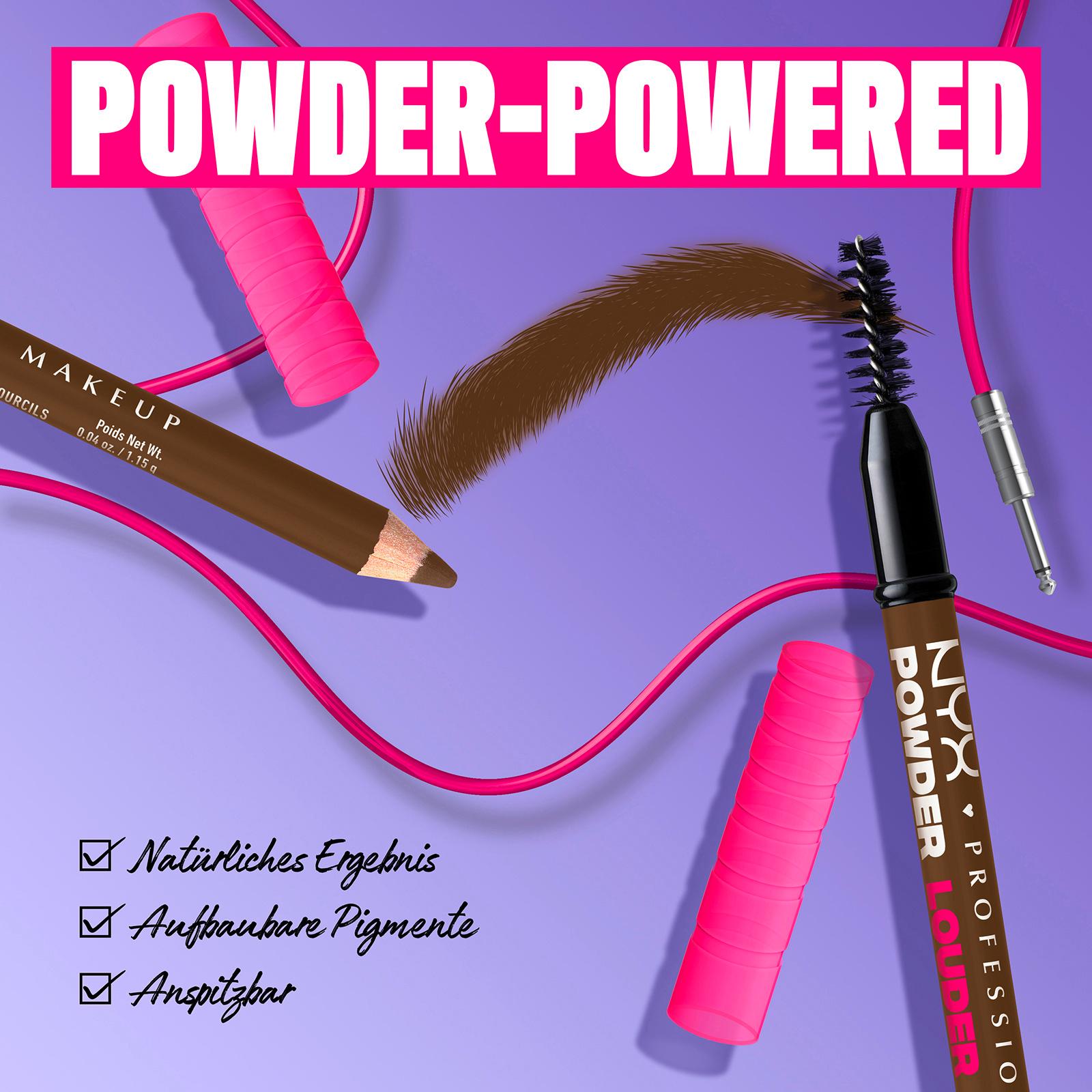Produktbild NYX PROFESSIONAL Make up Powder Louder Brow Pencil 8 von 13