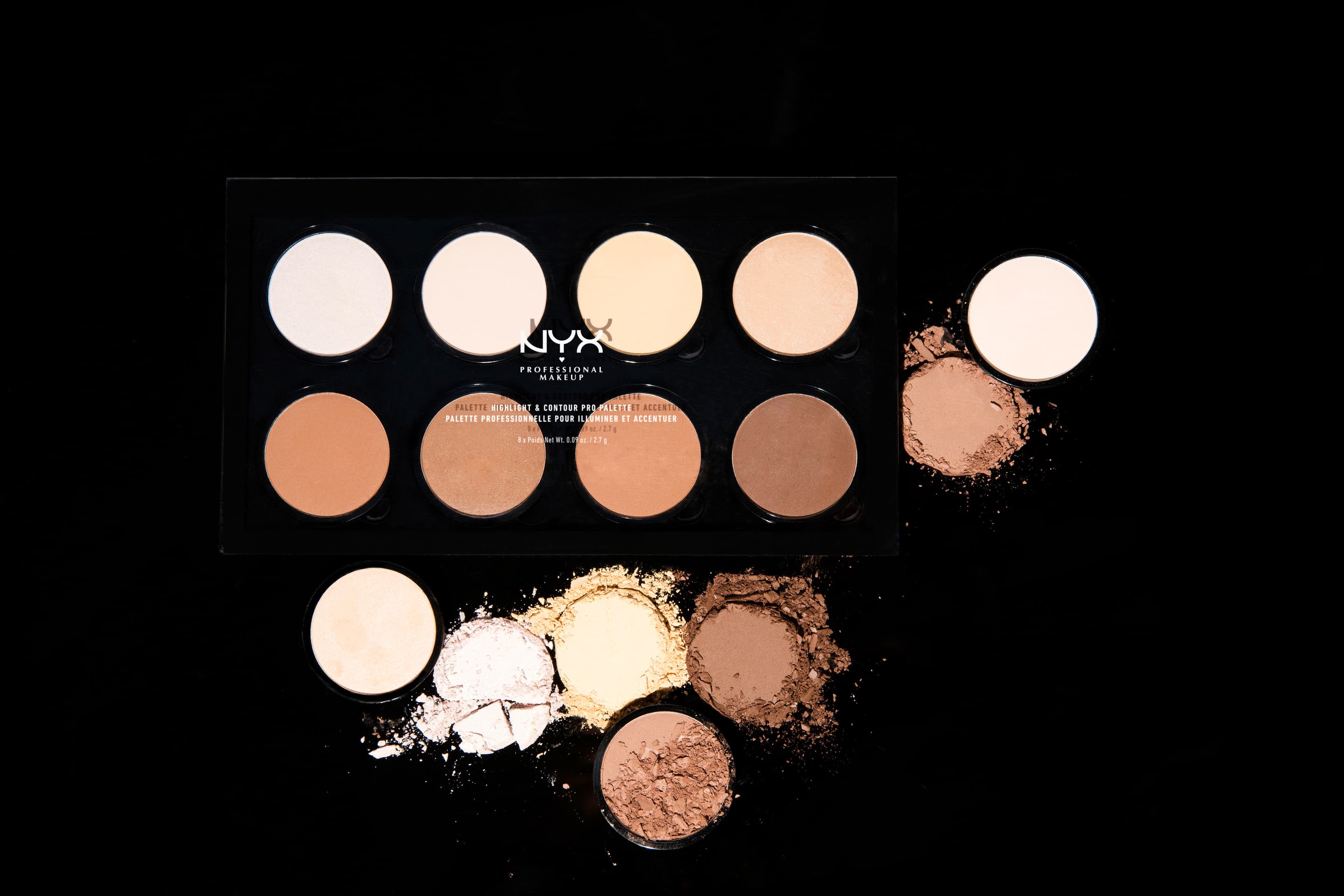 Produktbild NYX PROFESSIONAL MAKEUP Makeup Highlight&Contour Pro Palette 4 von 12