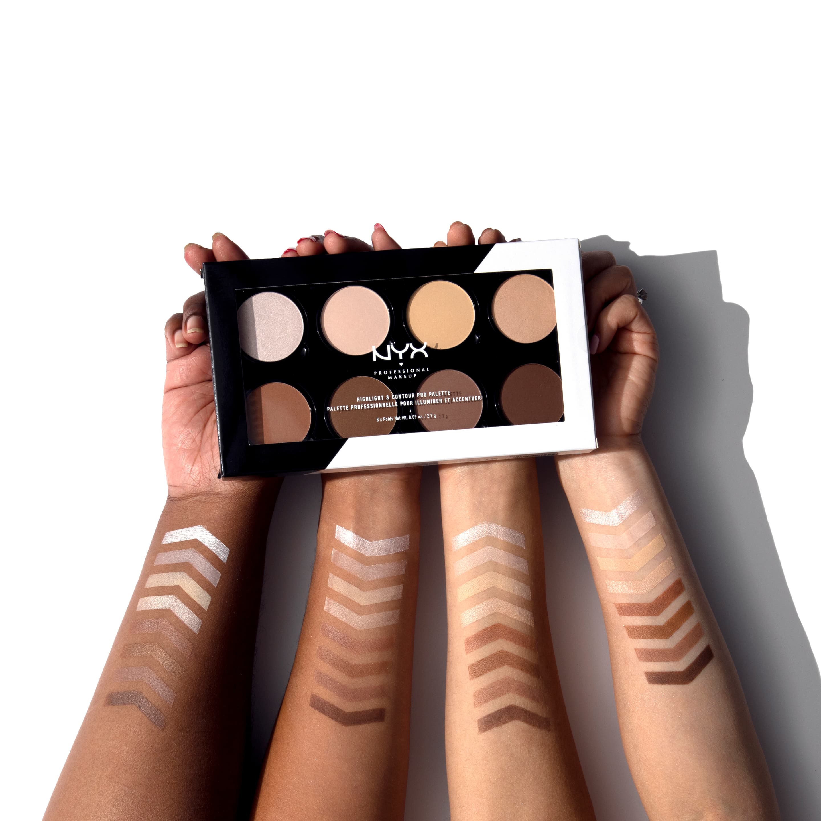 Produktbild NYX PROFESSIONAL MAKEUP Makeup Highlight&Contour Pro Palette 6 von 12