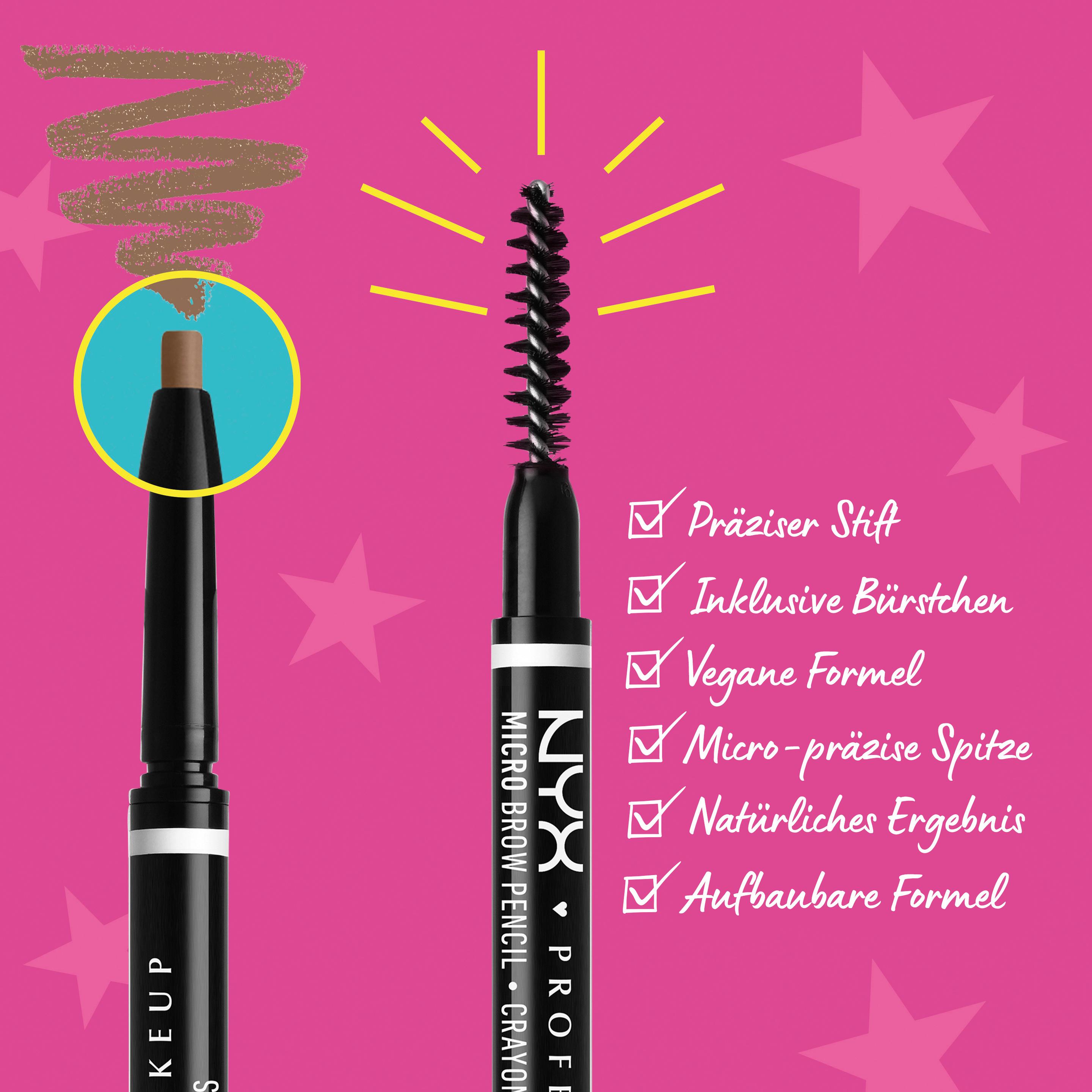 Produktbild NYX PROFFESSIONAL MAKEUP Micro Brow Pencil 7 von 13
