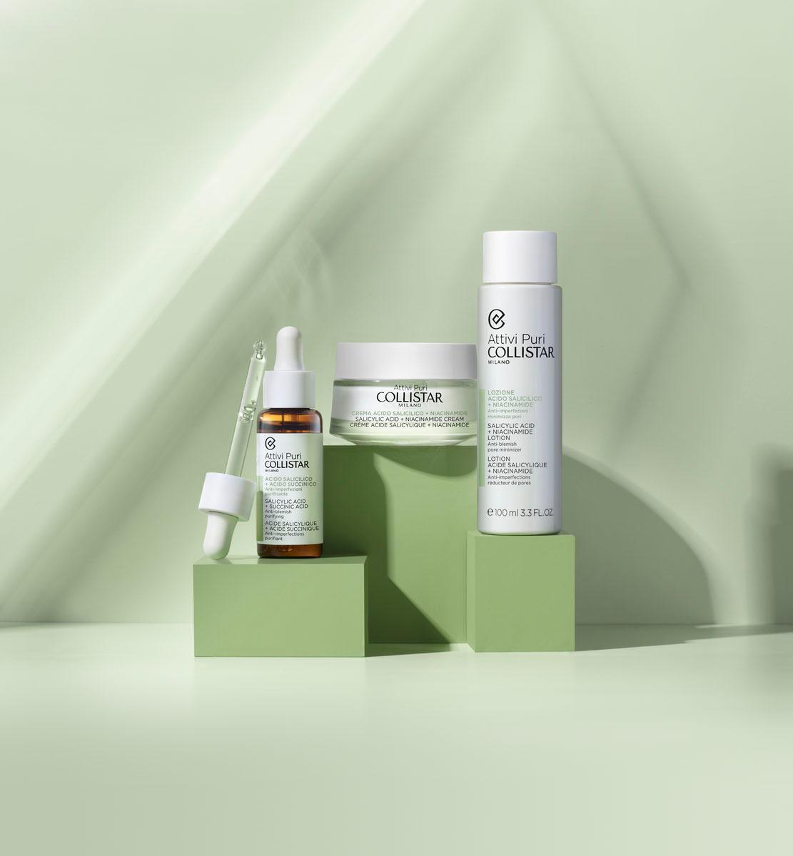 Produktbild COLLISTAR Attivi Puri Salicylic Acid&Niacinamide Reinigungslotion 3 von 3