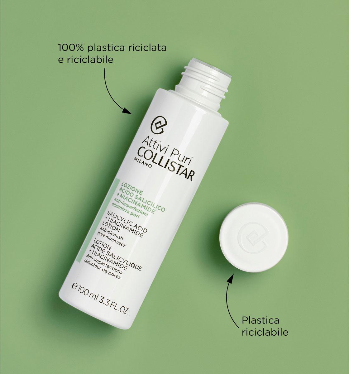 Produktbild COLLISTAR Attivi Puri Salicylic Acid&Niacinamide Reinigungslotion 2 von 3
