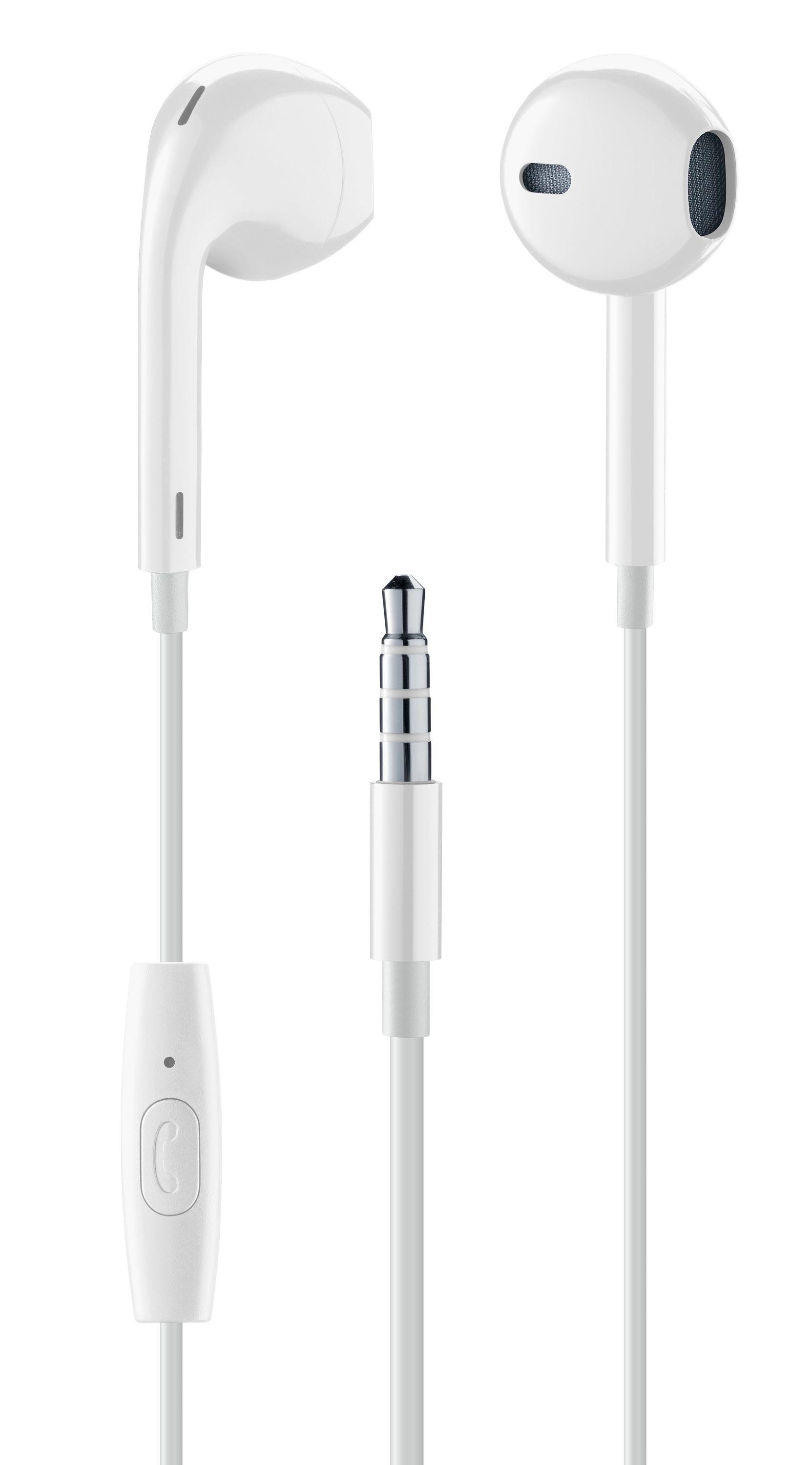 Cellularline Music&Sound Earphones Capsule White