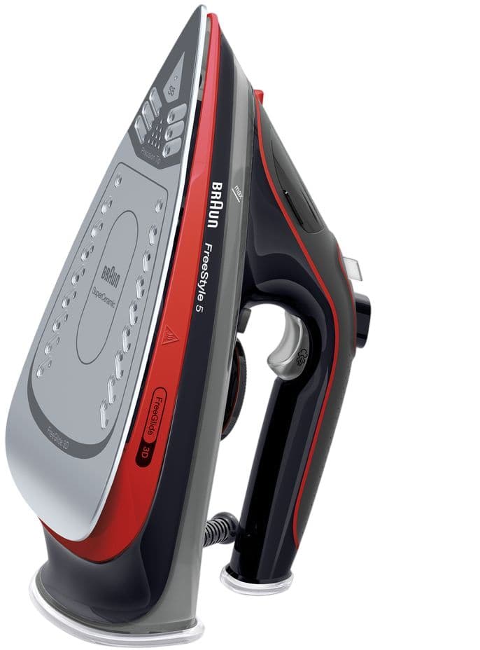BRAUN Dampfbügeleisen FreeStyle 5 SI 5057 RD