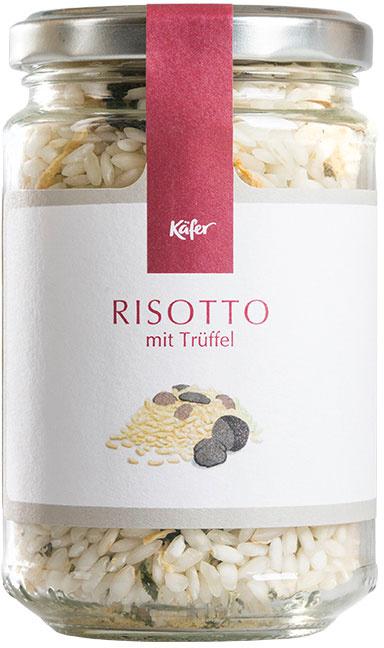 Käfer Risotto mit Trüffel