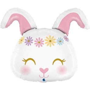 Artona - Folienballon: Hippie Bunny, 64 cm