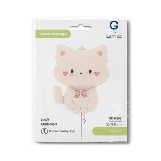 Grabo Folienballon Coquette Cat Katze 56 cm