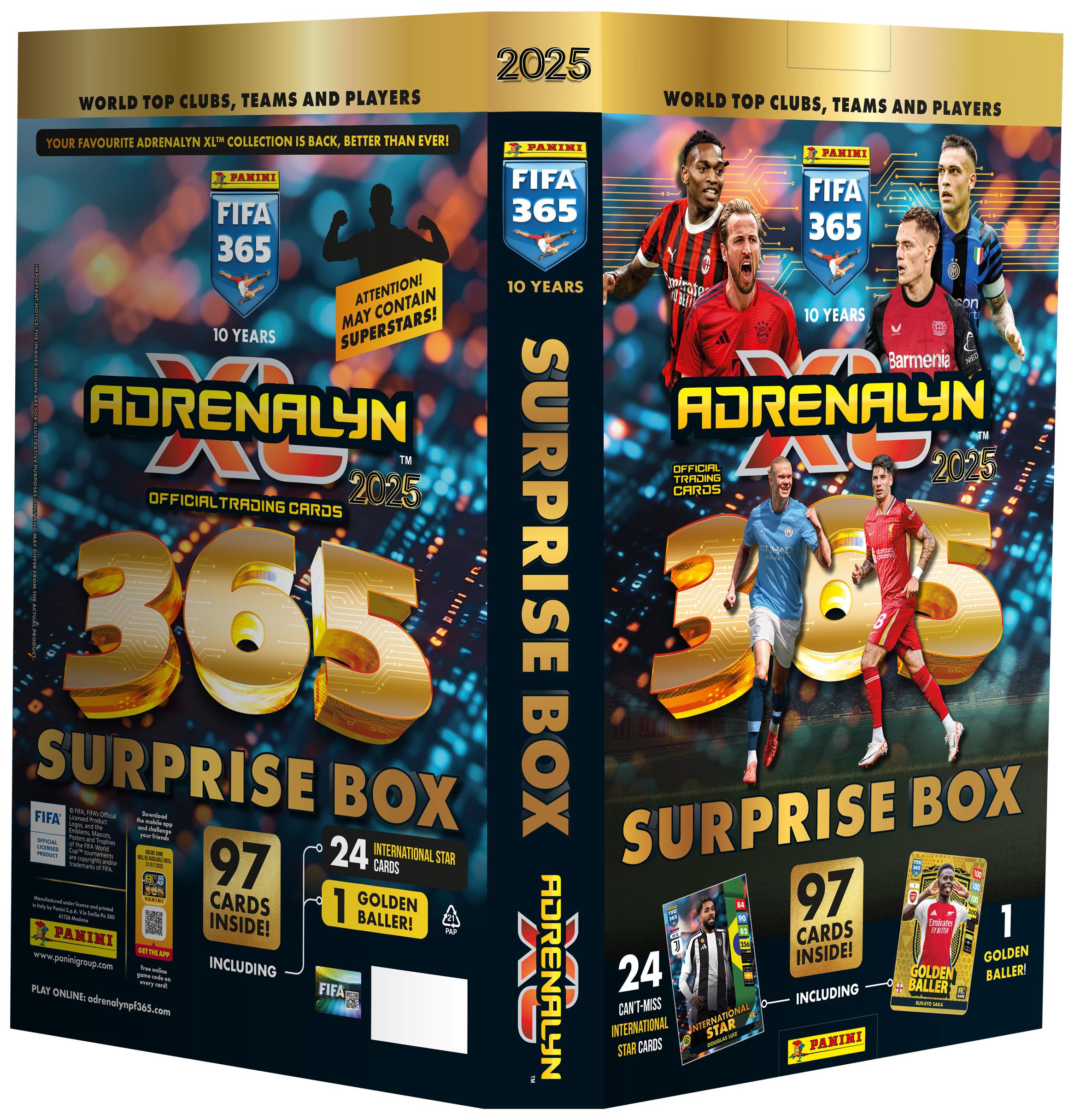 Produktbild Panini - FIFA 365 AdrenXL 2025 Adventskalender 2 von 4