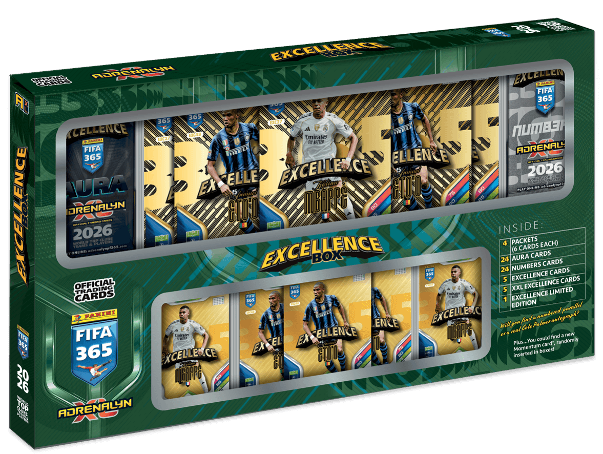FIFA 365 AXL Trading Cards Excellence Box