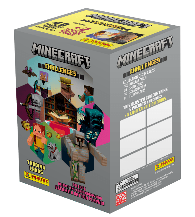 Panini - inecraft Challenges Trading Cards Blaster Box