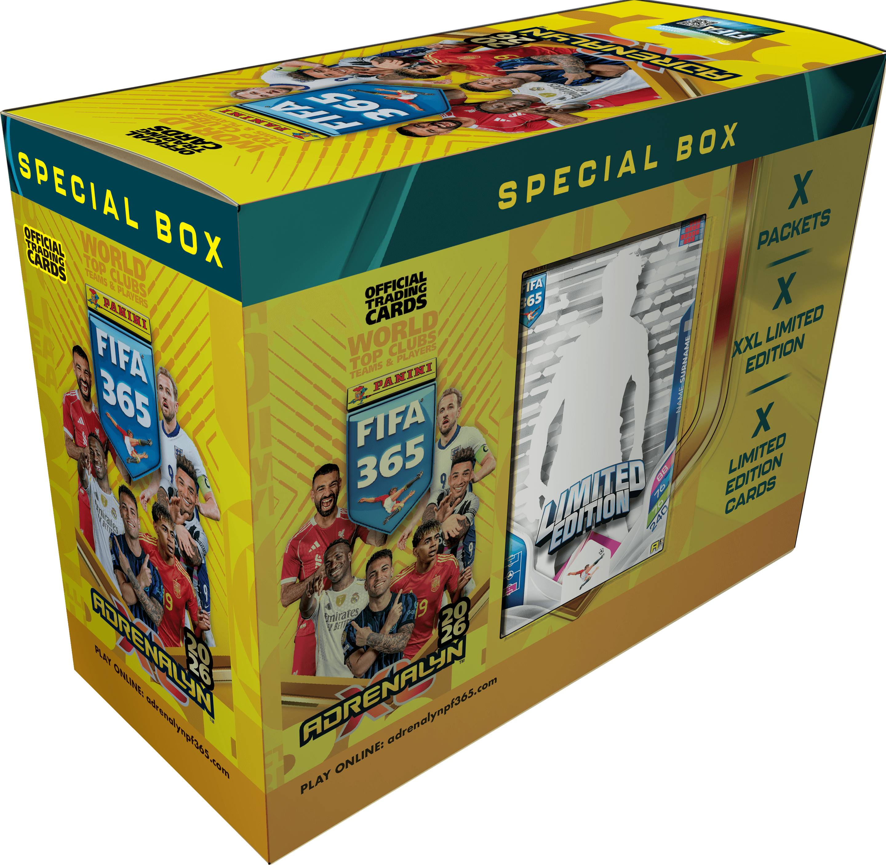 FIFA 365 AXL Trading Cards Special Box
