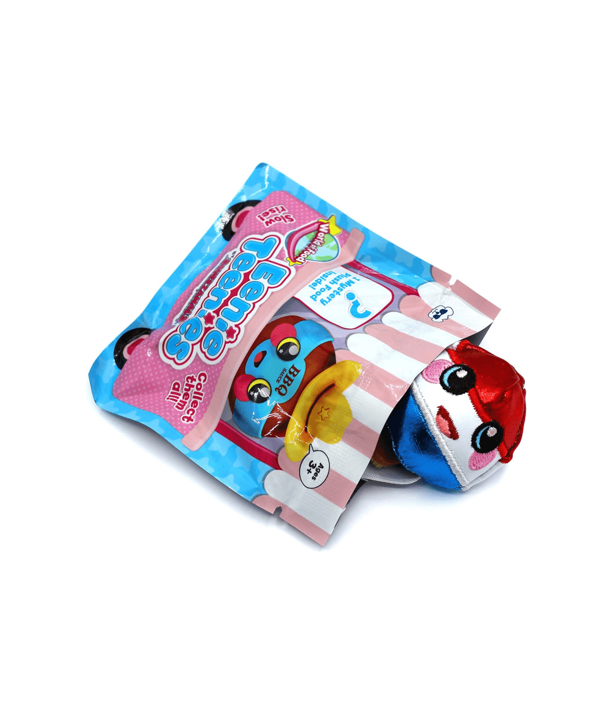 Produktbild Joy Toy - Squeezamals Eenie Teenies Food Mini Plüschis Packs Cdu 4 von 4