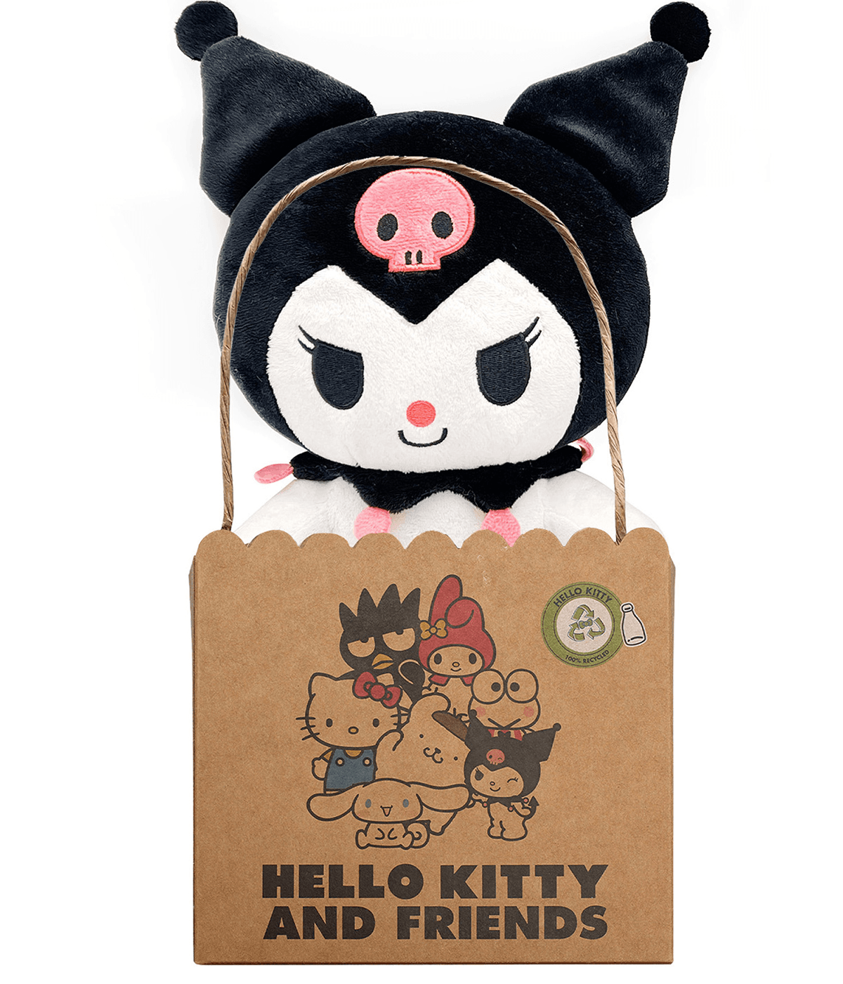 Joy Toy - Sanrio Kuromi Eco Plüsch 24 Cm