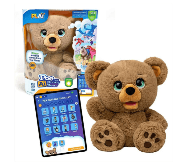 Poe – der Geschichtenerzähler-Bär mit künstlicher Intelligenz