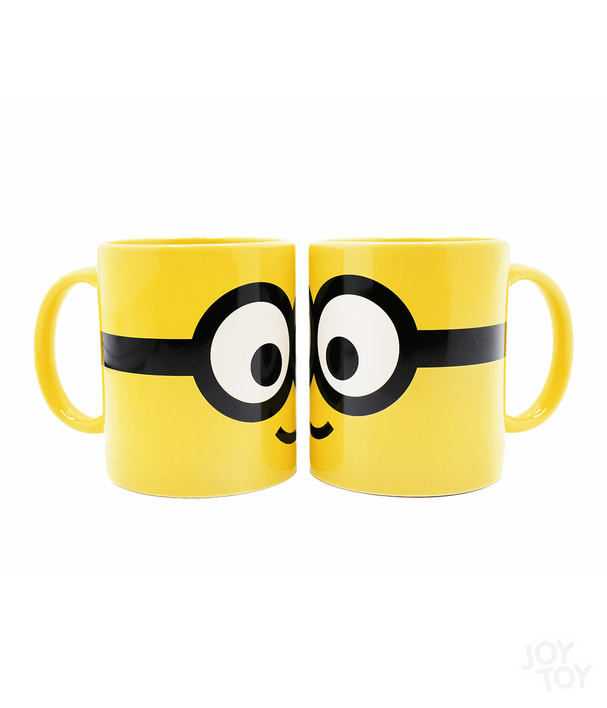 Minions Keramiktasse Gelb 320 ml mit Minion-Gesicht in Geschenkverpackung