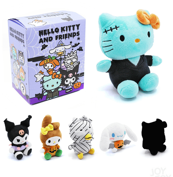 Hello Kitty & Friends Halloween Mini Plüsch Blindbox sortiert Überraschungsfigur 11,5 cm