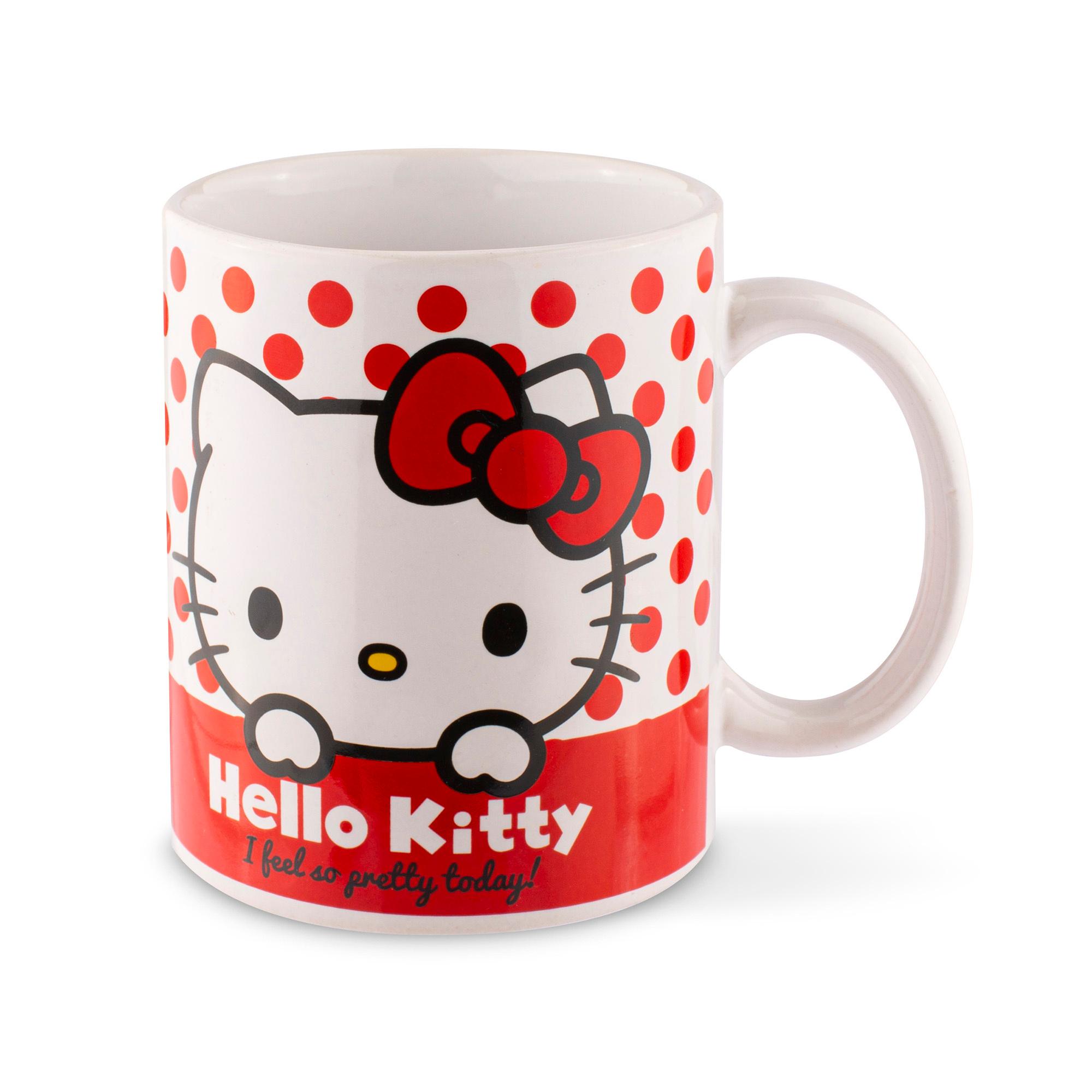 Produktbild Hello Kitty Tasse mit Punkten aus Porzellan – 350 ml 2 von 3