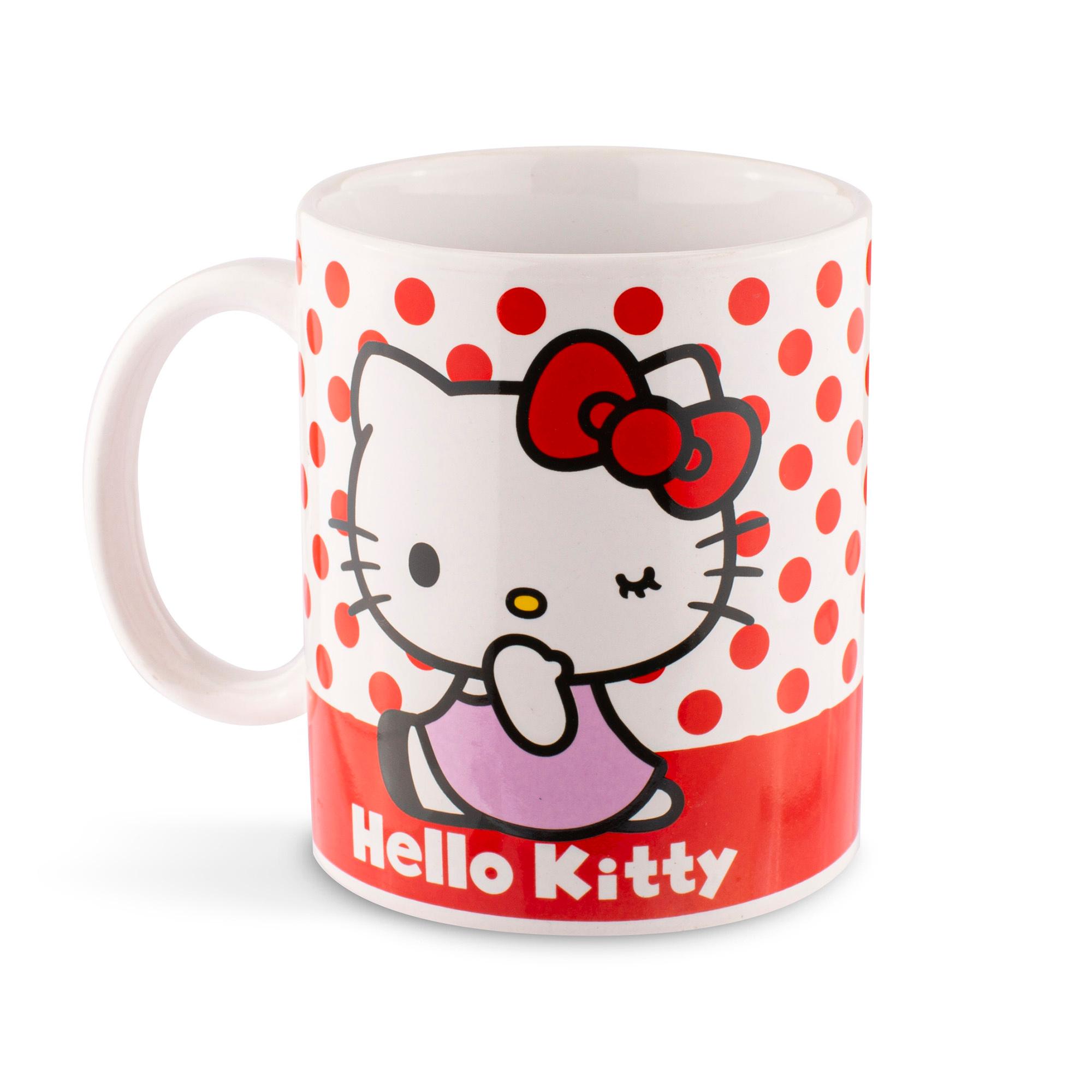 Produktbild Hello Kitty Tasse mit Punkten aus Porzellan – 350 ml 3 von 3