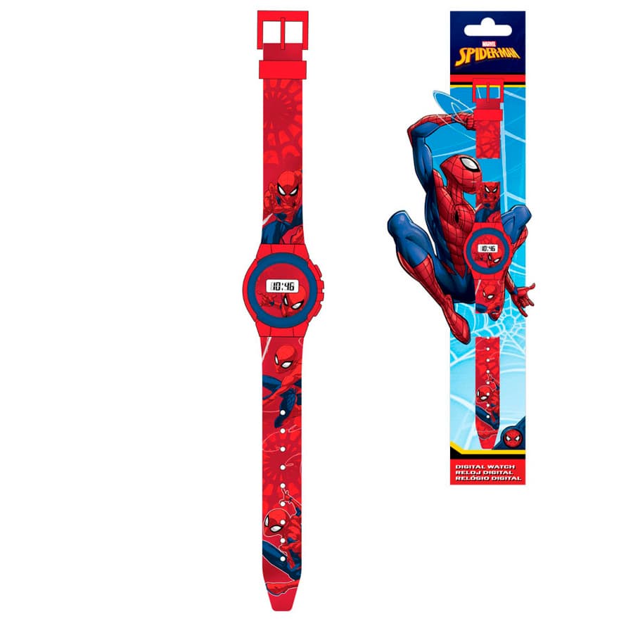 Digitaluhr Spiderman