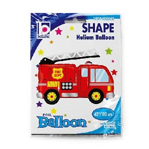 Grabo Folienballon Feuerwehrauto XXL 102 cm