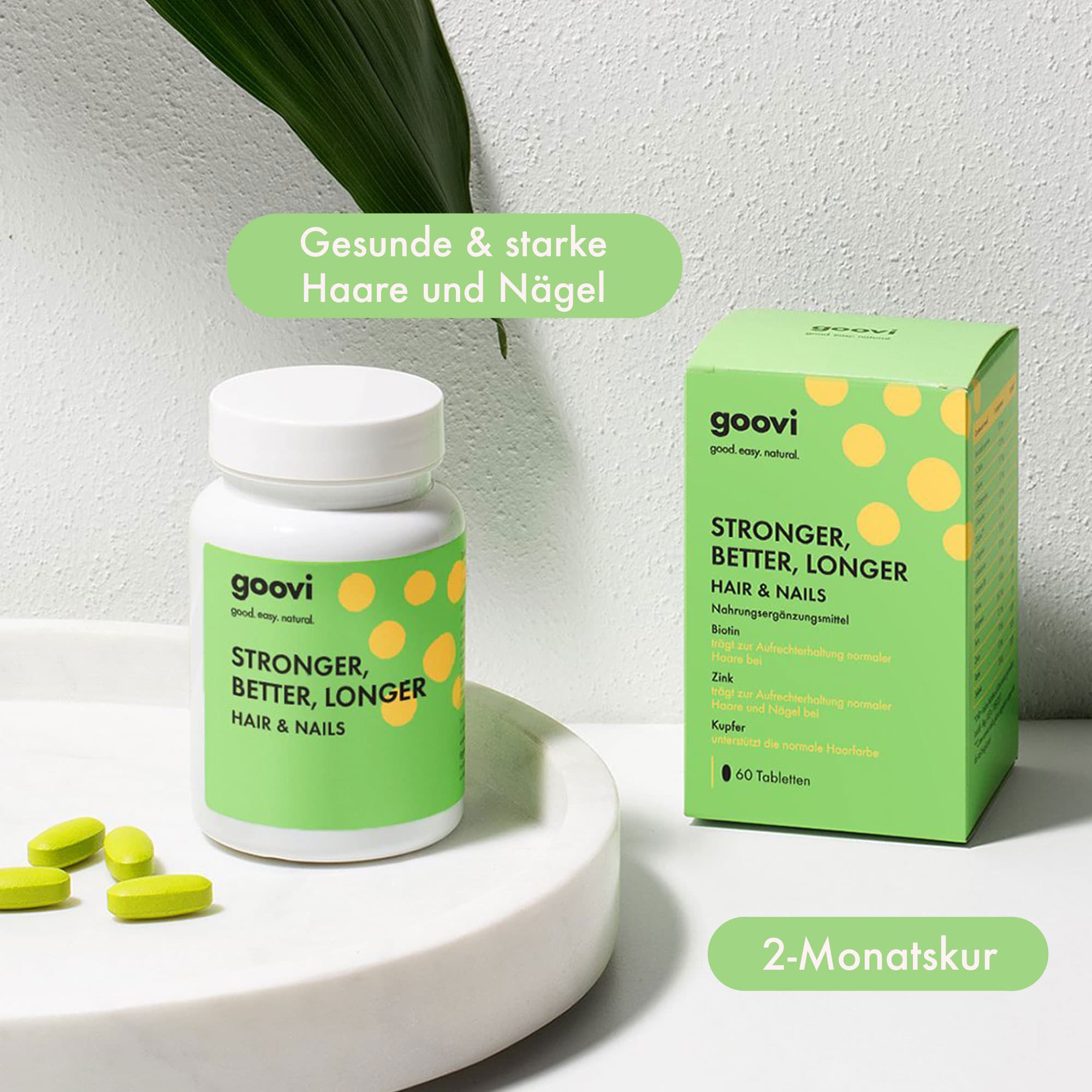 Produktbild goovi Stronger, Better, Longer Nahrungsergänzung in Tablettenform 8 von 8