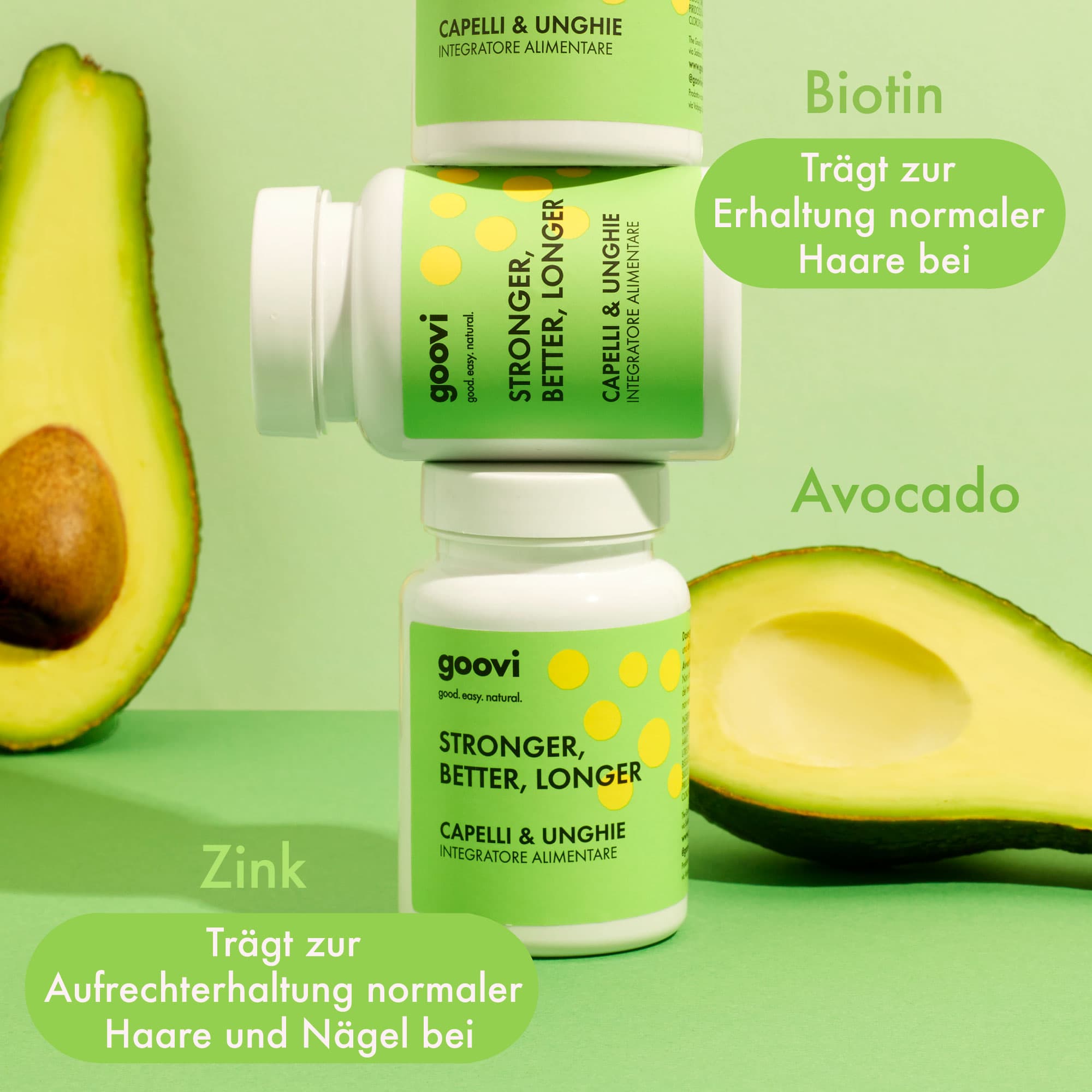 Produktbild goovi Stronger, Better, Longer Nahrungsergänzung in Tablettenform 7 von 8