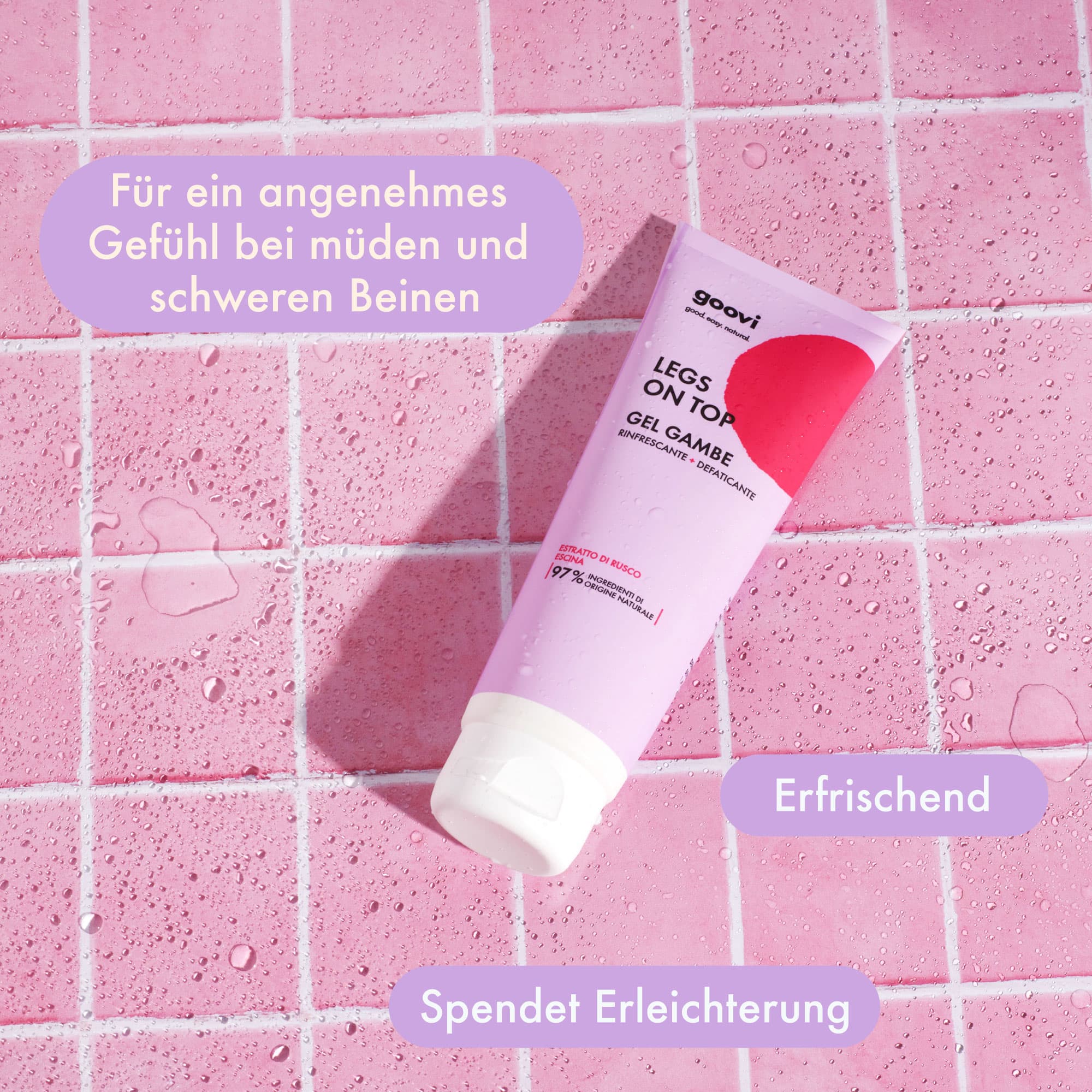 Produktbild goovi Legs on Top Gel für frische, leichte Beine 8 von 8