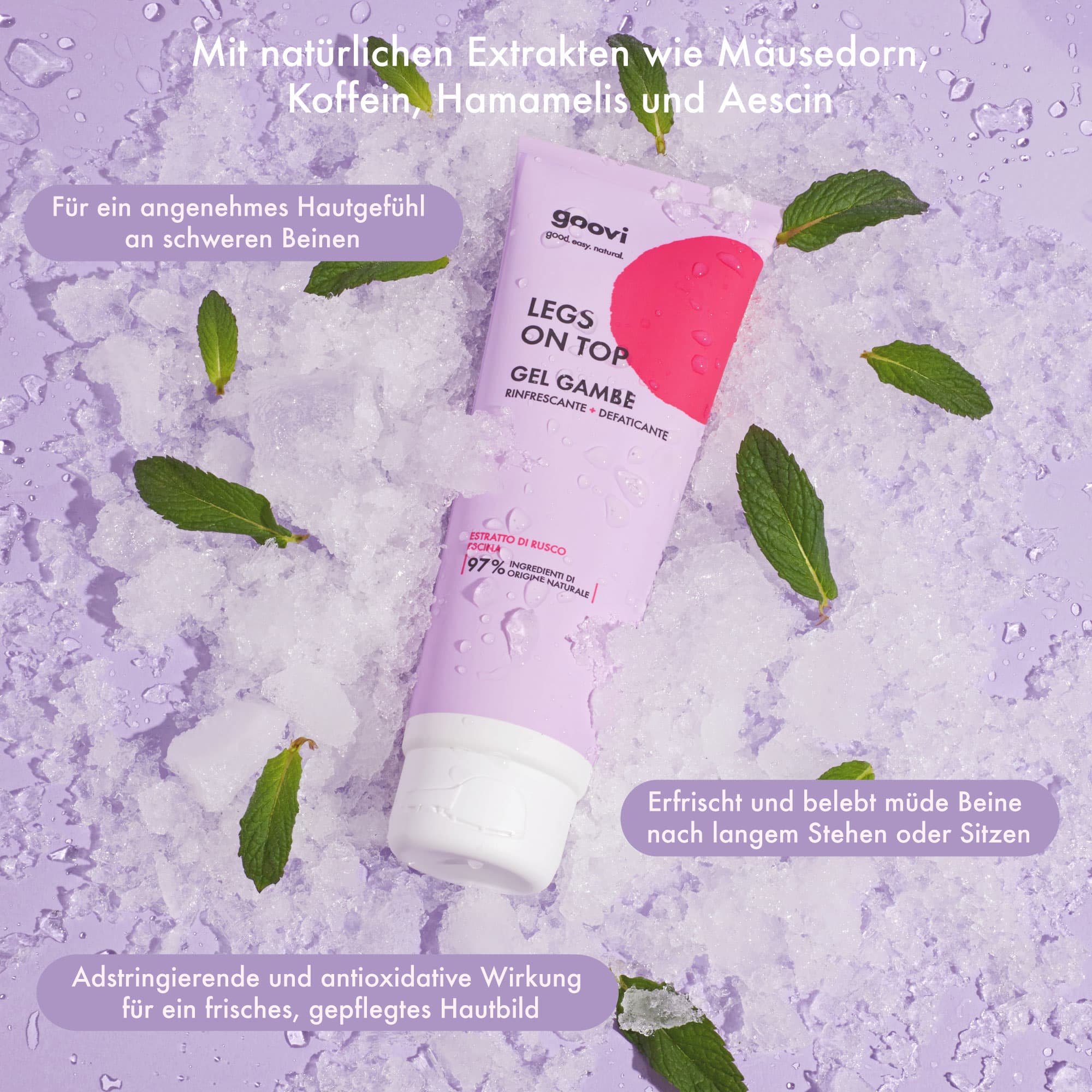 Produktbild goovi Legs on Top Gel für frische, leichte Beine 6 von 8