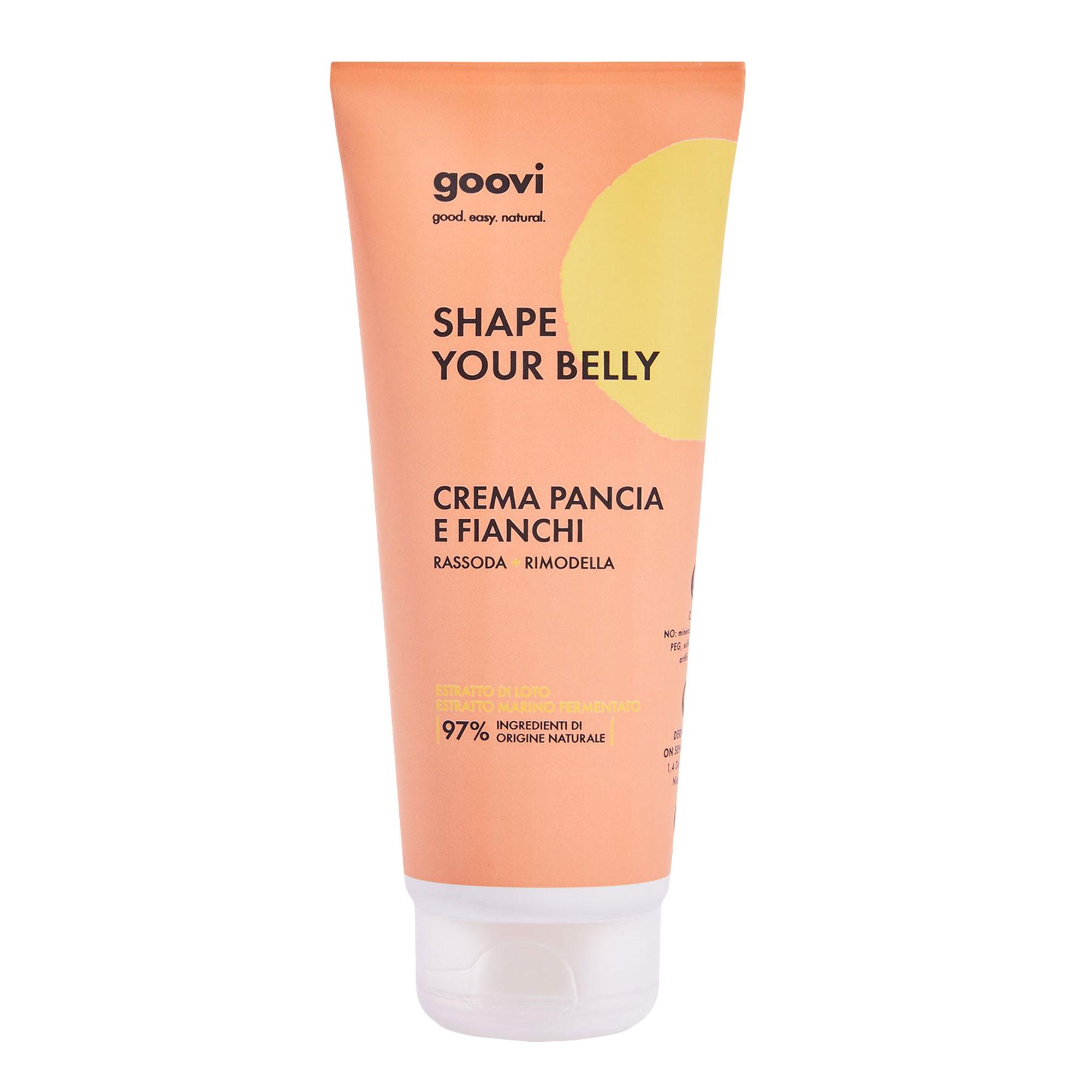 goovi Shape your Belly Modellierende Creme für Bauch, Hüfte und Arme