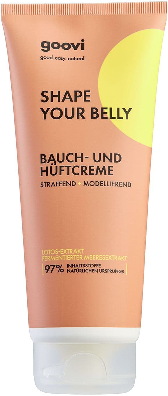 goovi Shape your Belly Modellierende Creme für Bauch, Hüfte und Arme