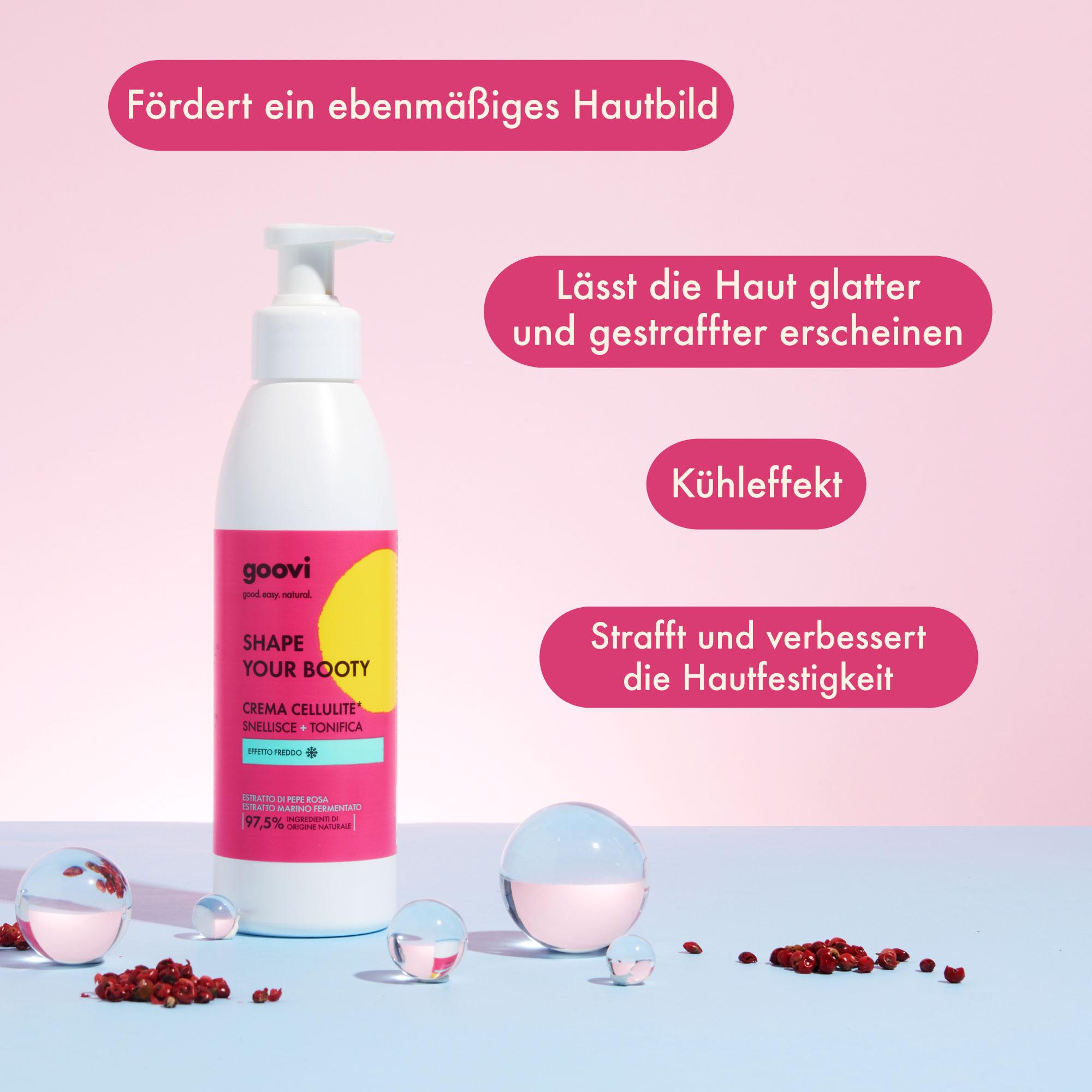 Produktbild goovi Shape your Booty Kühlende Cellulite-Creme 6 von 7