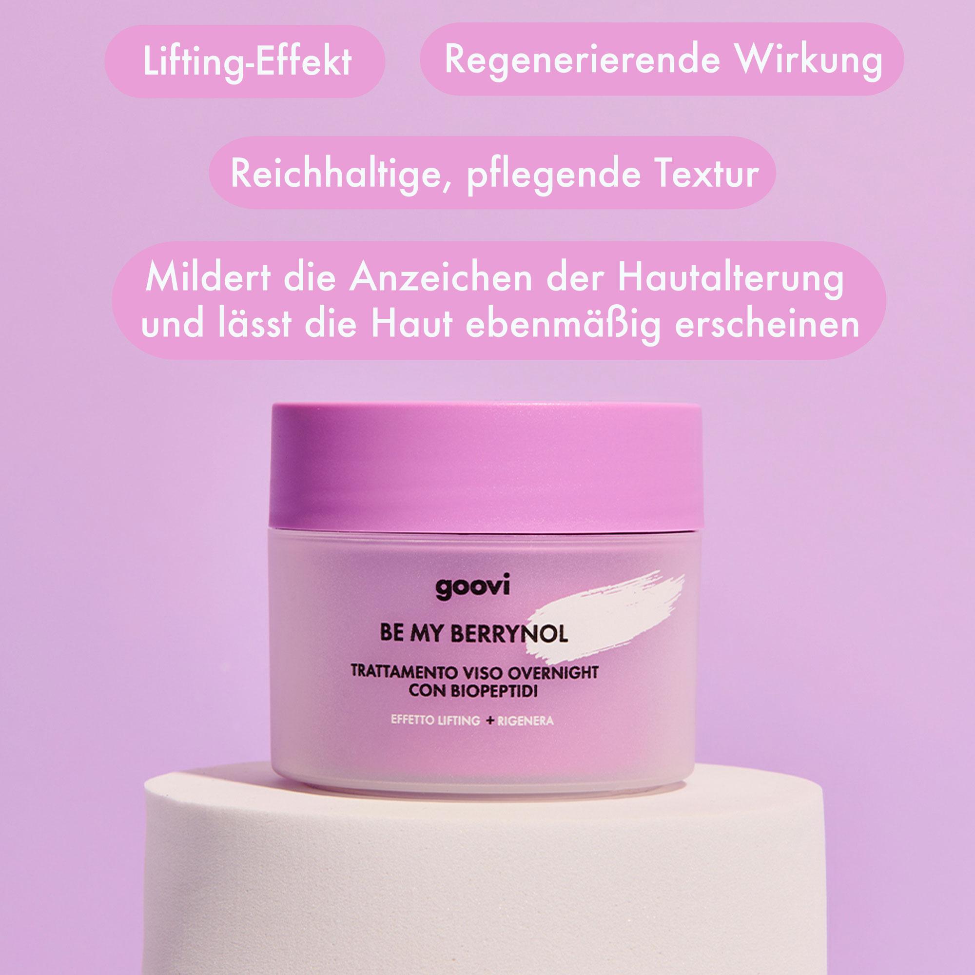 Produktbild goovi Be my Berrynol Overnight Gesichtsbehandlung 5 von 5