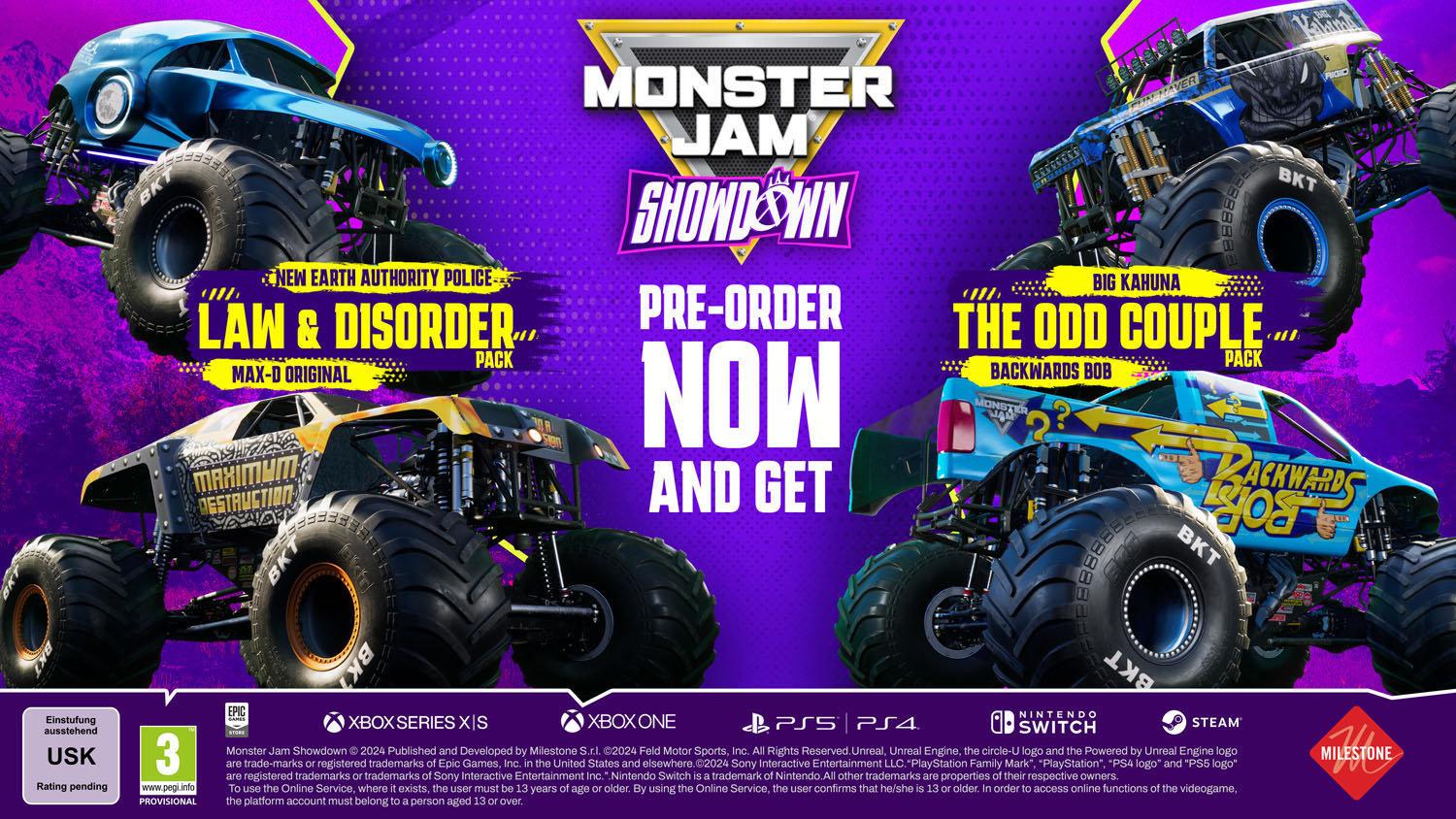 Produktbild Monster Jam Showdown (Day One Edition) 3 von 7