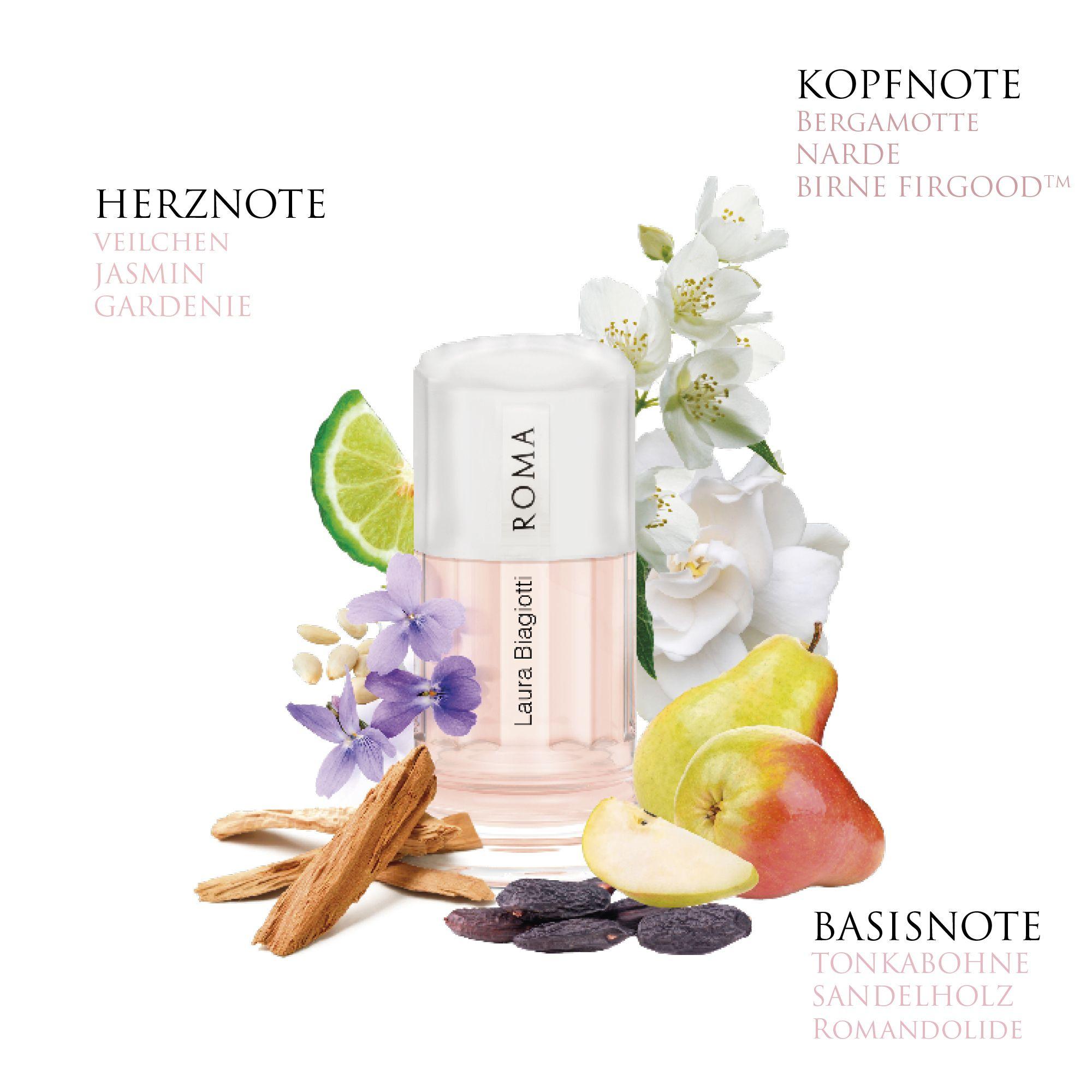 Produktbild Laura Biagiotti Roma Fiori Bianchi Eau de Toilette 5 von 5